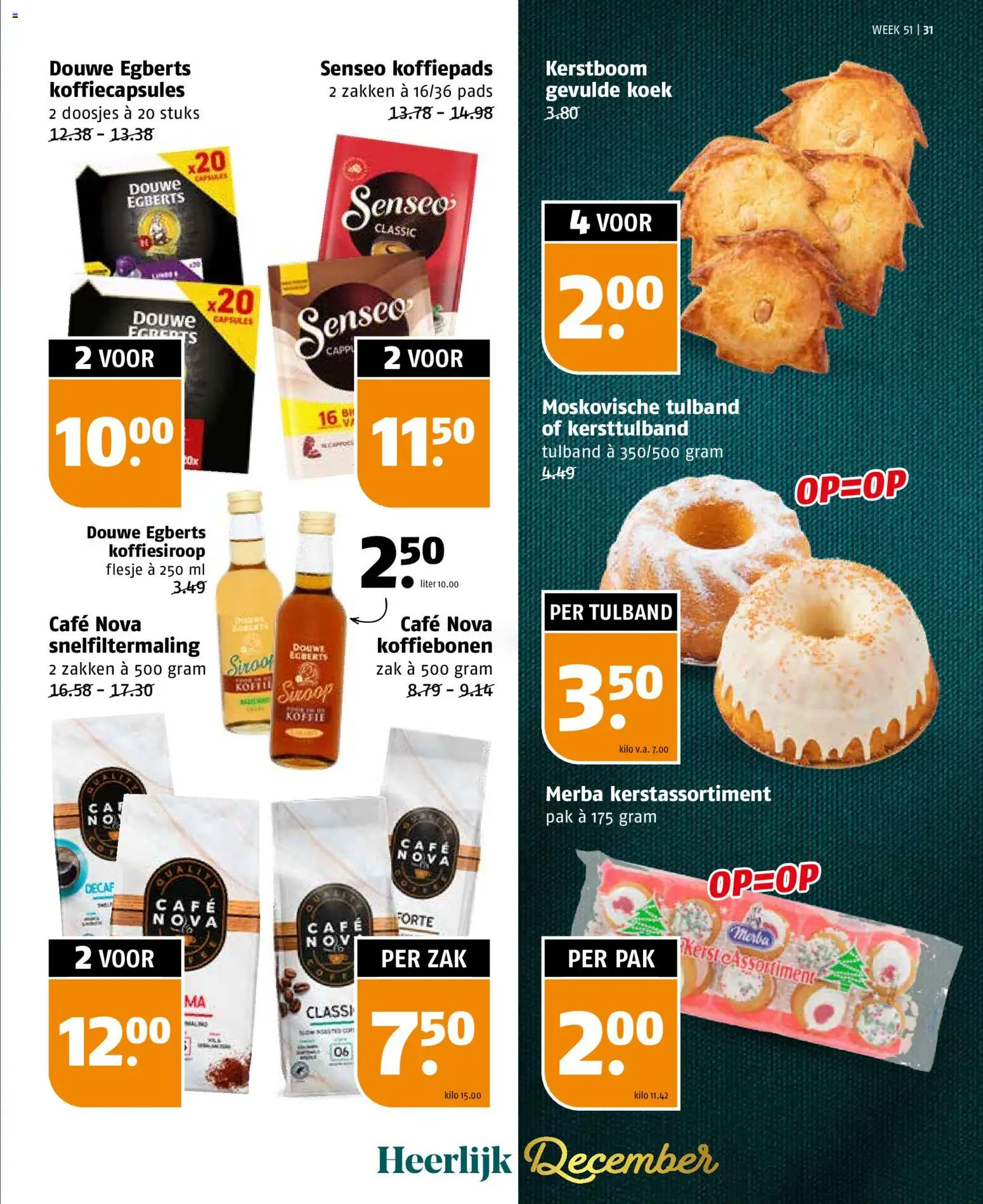 {H1} | Pagina: 31 | Producten: Koffie, Koffiepads, Koffiebonen, Koffiecapsules