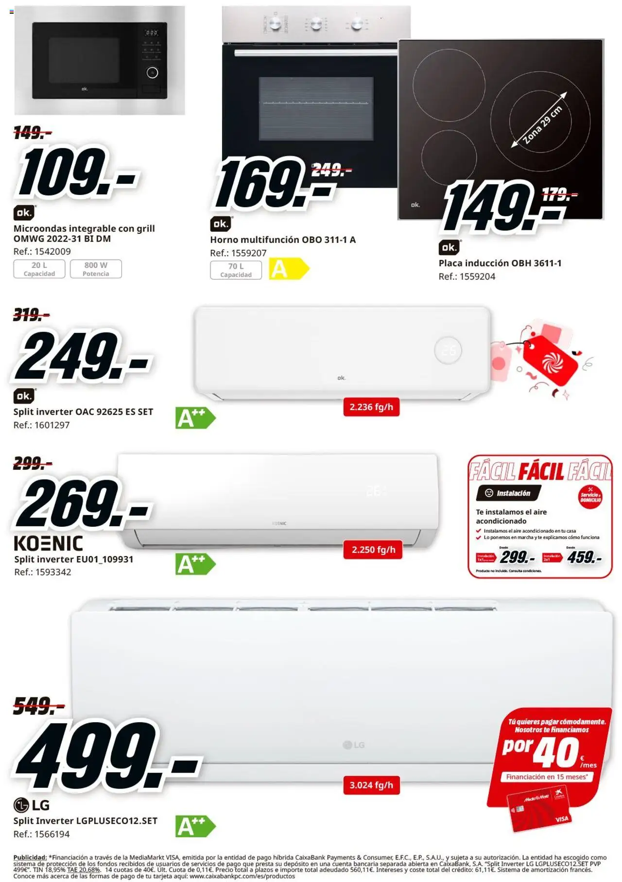 Media Markt folleto │ válido desde el 08.10.2025 | Página: 15 | Productos: Té, Horno, Aire acondicionado