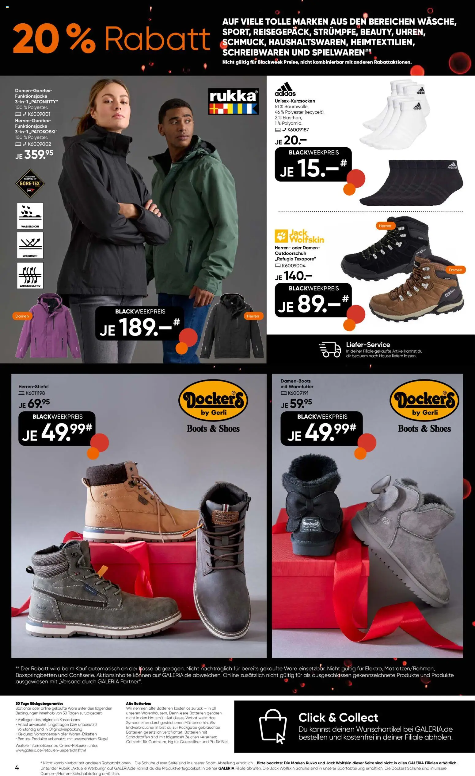 Galeria Karstadt Kaufhof - Black Friday – gültig ab 24.11.2025 | Seite: 4 | Produkte: Batterien