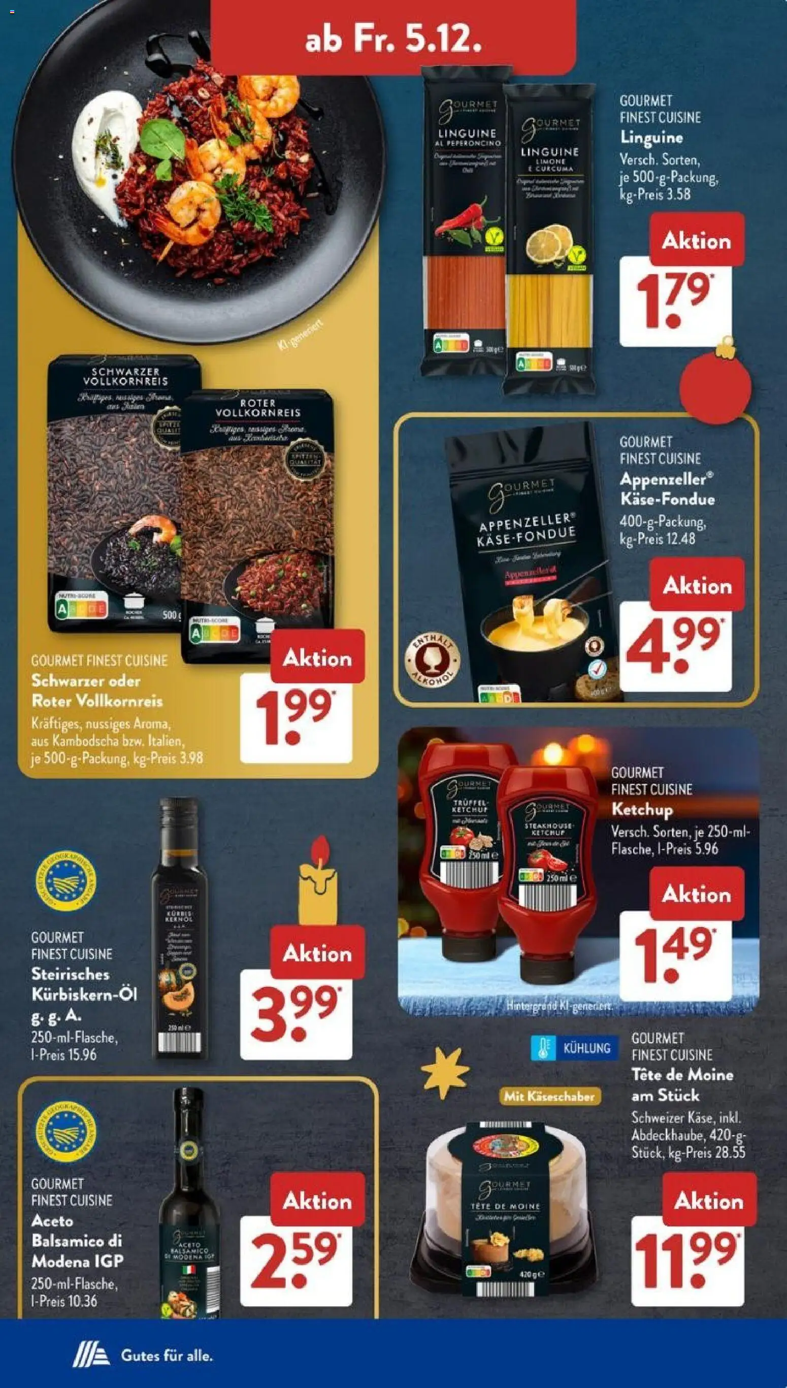 Aldi Süd Prospekt 	 – gültig ab 01.12.2025 | Seite: 21 | Produkte: Kürbiskernöl, Balsamico, Ketchup