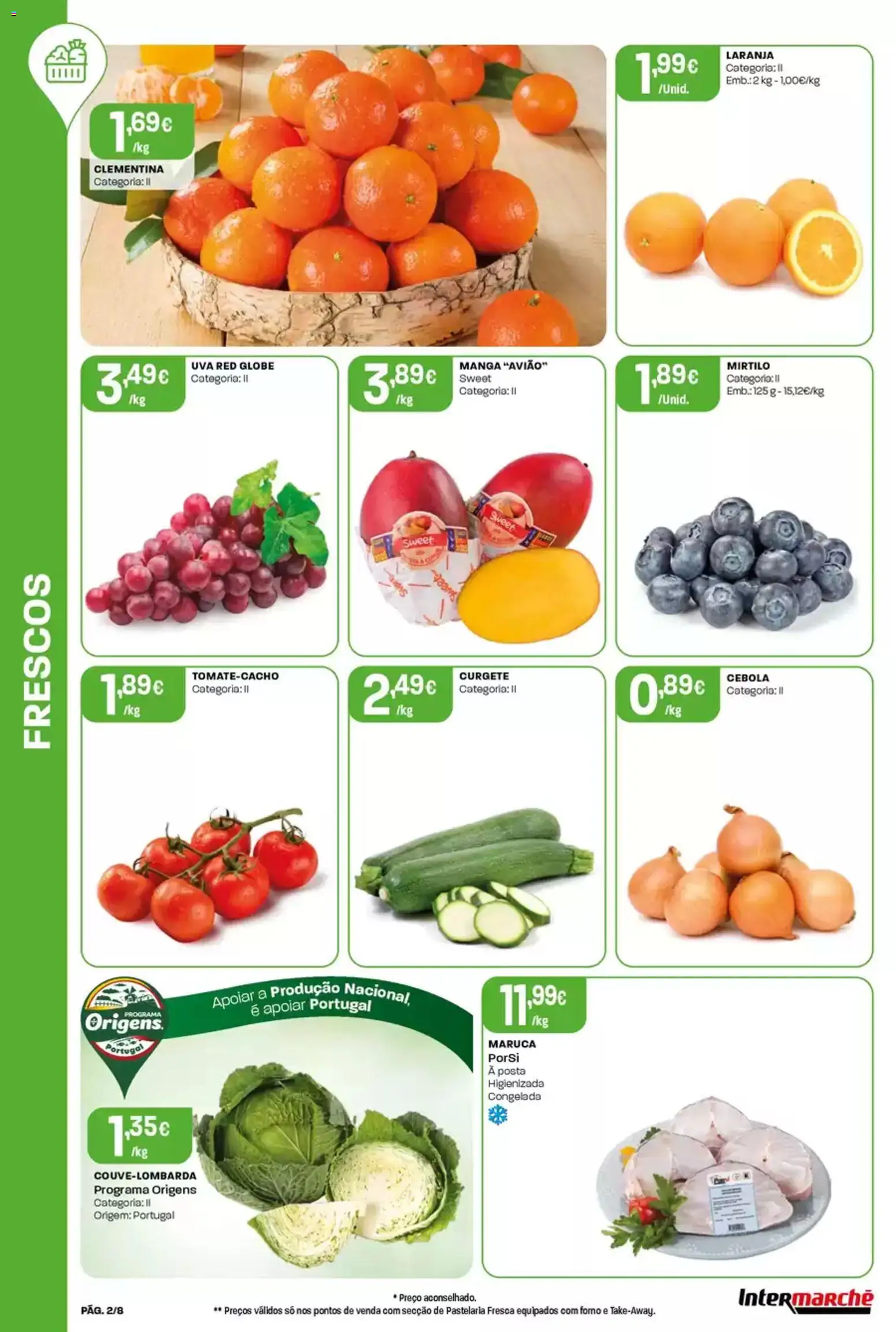 Intermarché Folheto Mini │ válido de 19.02.2026 | Página: 2 | Produtos: Forno, Curgete, Cebola