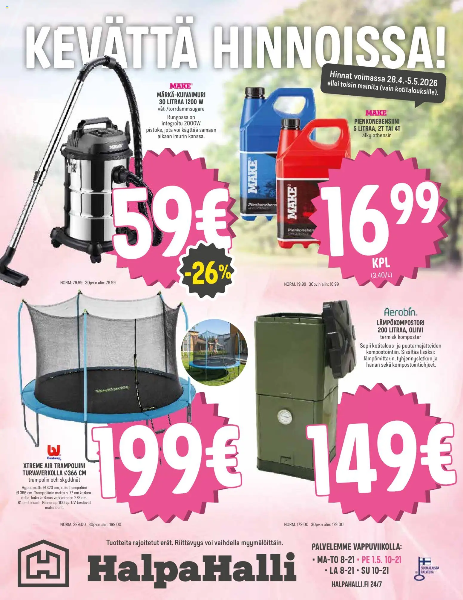 Halpa Halli tarjoukset – voimassa 28.04.2026 alkaen | Sivu: 12