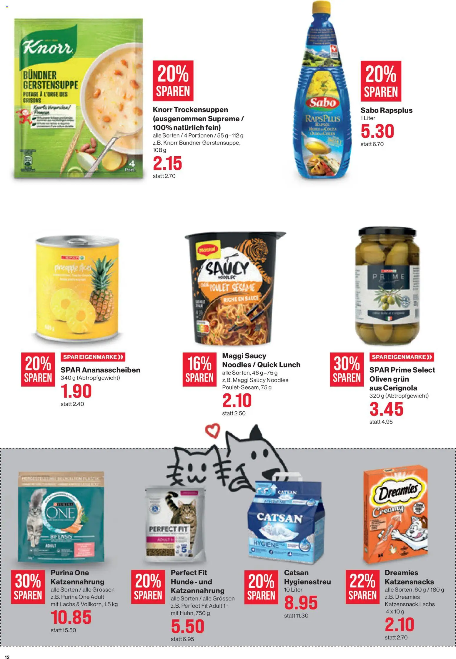 SPAR Aktionen – gültig ab 30.10.2025 | Seite: 12 | Produkte: Lachs