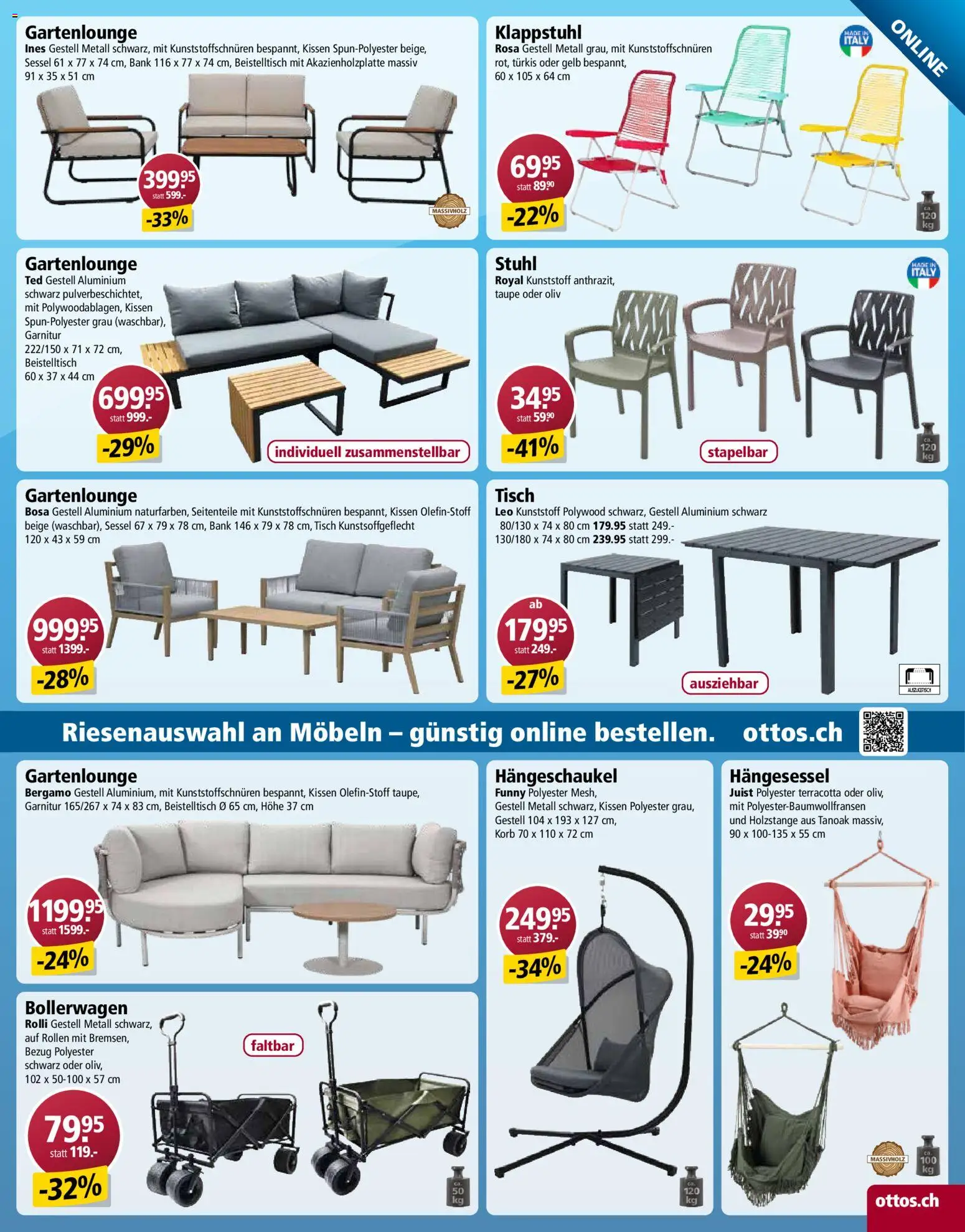 Otto's aktionen – gültig ab 07.04.2026 | Seite: 15 | Produkte: Kissen, Stuhl, Korb, Beistelltisch