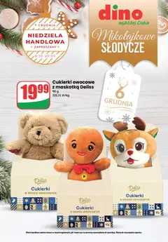 Pogląd oferty "Dino Gazetka - Mikołajkowe słodycze" - ważna od 01.12.2025