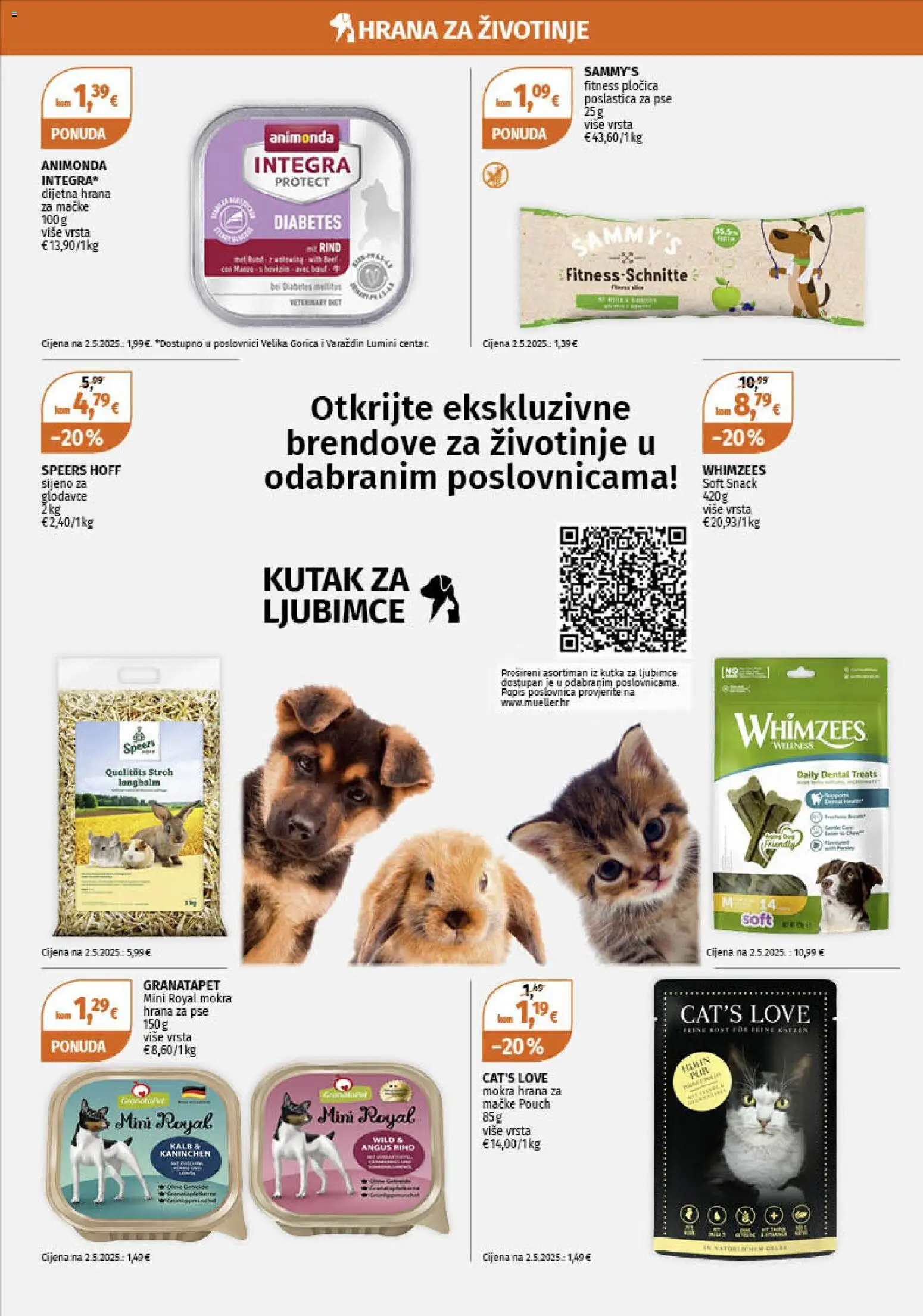 Müller katalog | vrijedi od 27.10.2025 | Stranica: 17 | Proizvodi: Hrana za pse, Hrana za mačke