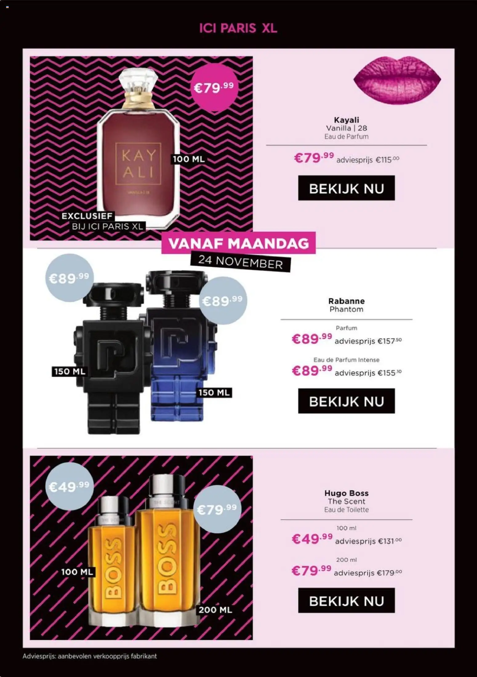 {H1} | Pagina: 2 | Producten: Parfum, Eau de toilette