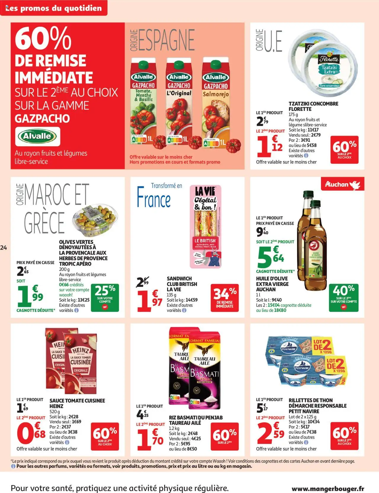  | Page: 24 | Produits: Menthe, Huile D'olive, Sandwich, Riz basmati
