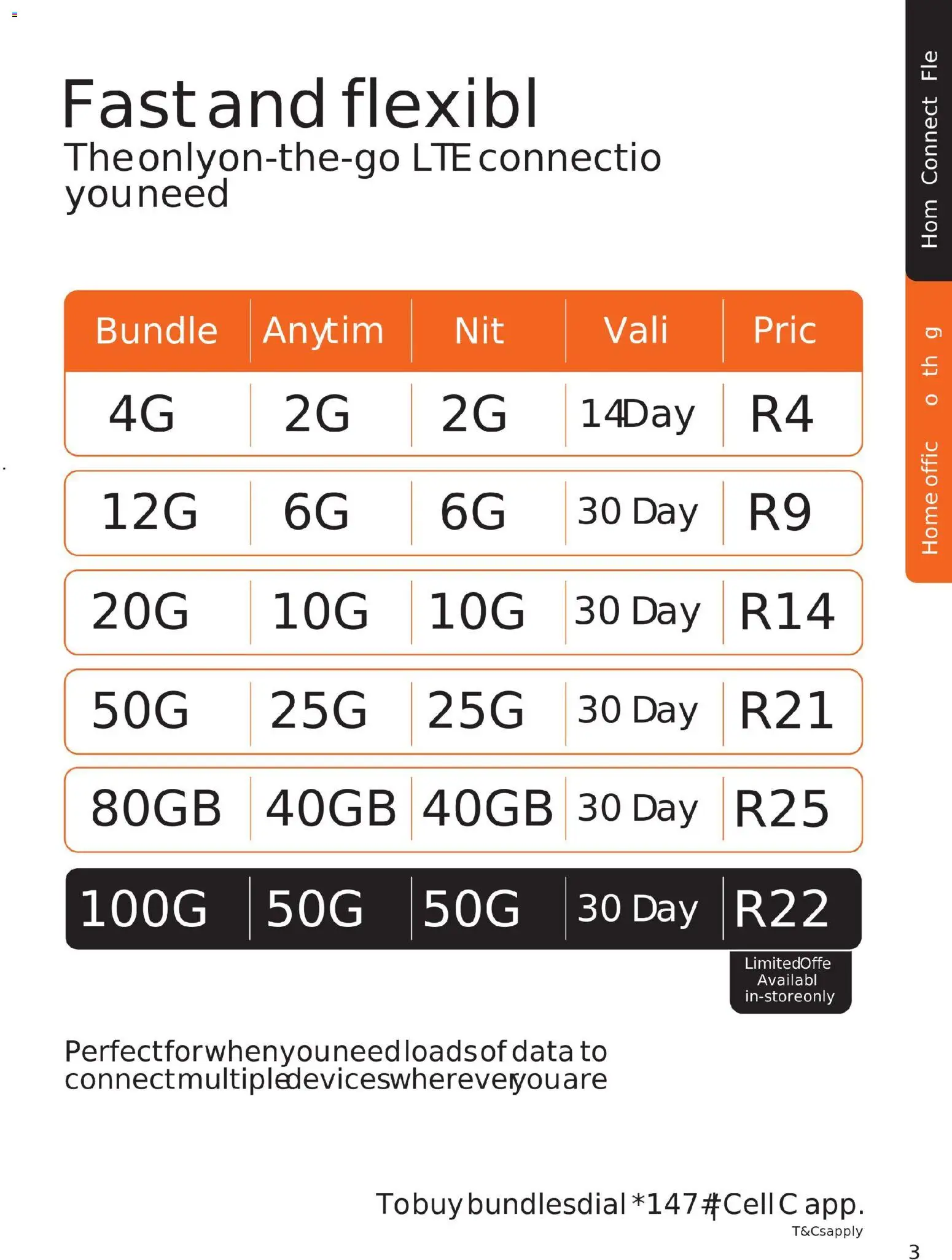 New Cell C catalogue – valid from 01.11.2025 | Page: 39