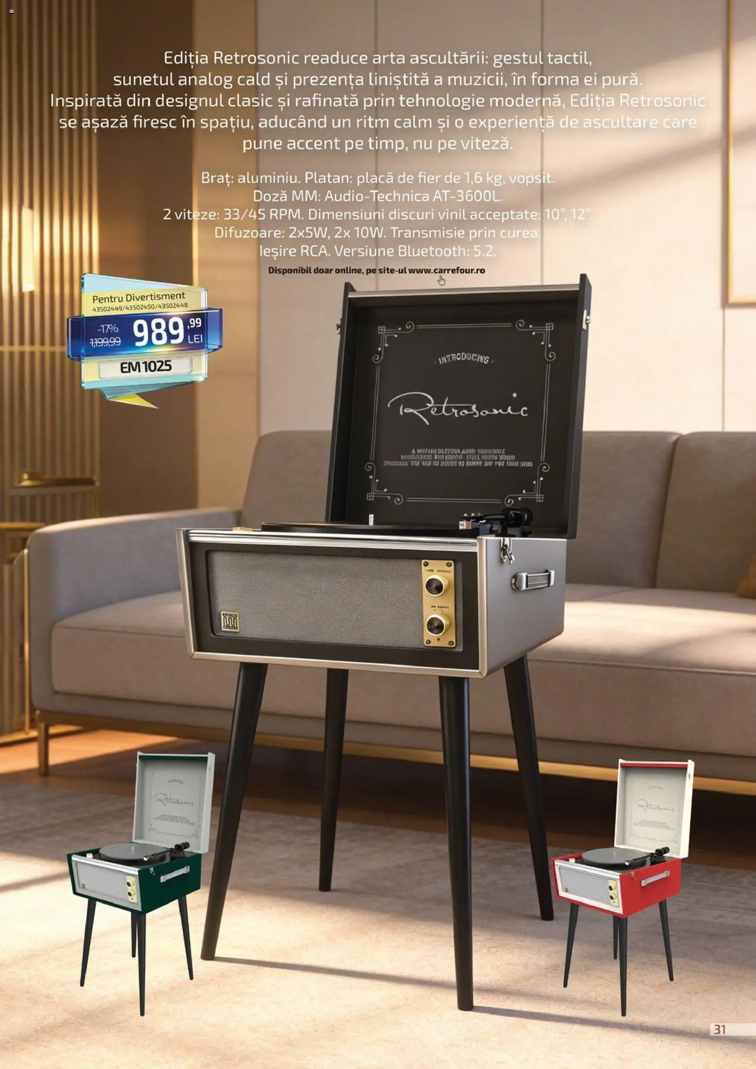 Noul catalog Carrefour – valabil de la 27.02.2026 | Pagină: 31 | Produse: Curea