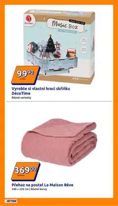 Náhled letáku Action leták od 15.10.2025 | Strana: 17 | Produkty: Přehoz, Box, Postel, Barvy