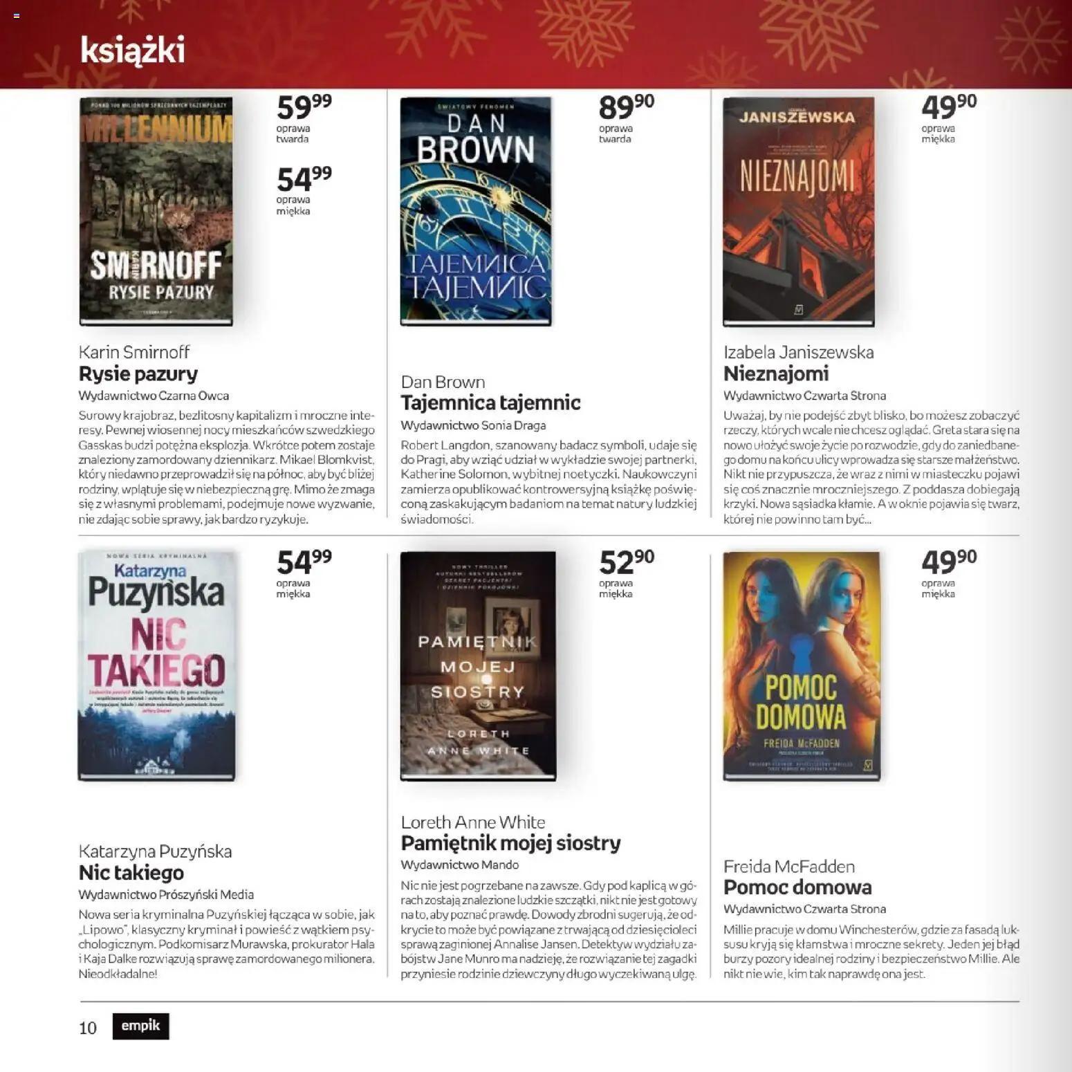 Empik promocje - Witaj w klubie znajdujących trafione prezenty dla każdego od 10.12.2025 | Strona: 10 | Produkty: Książki