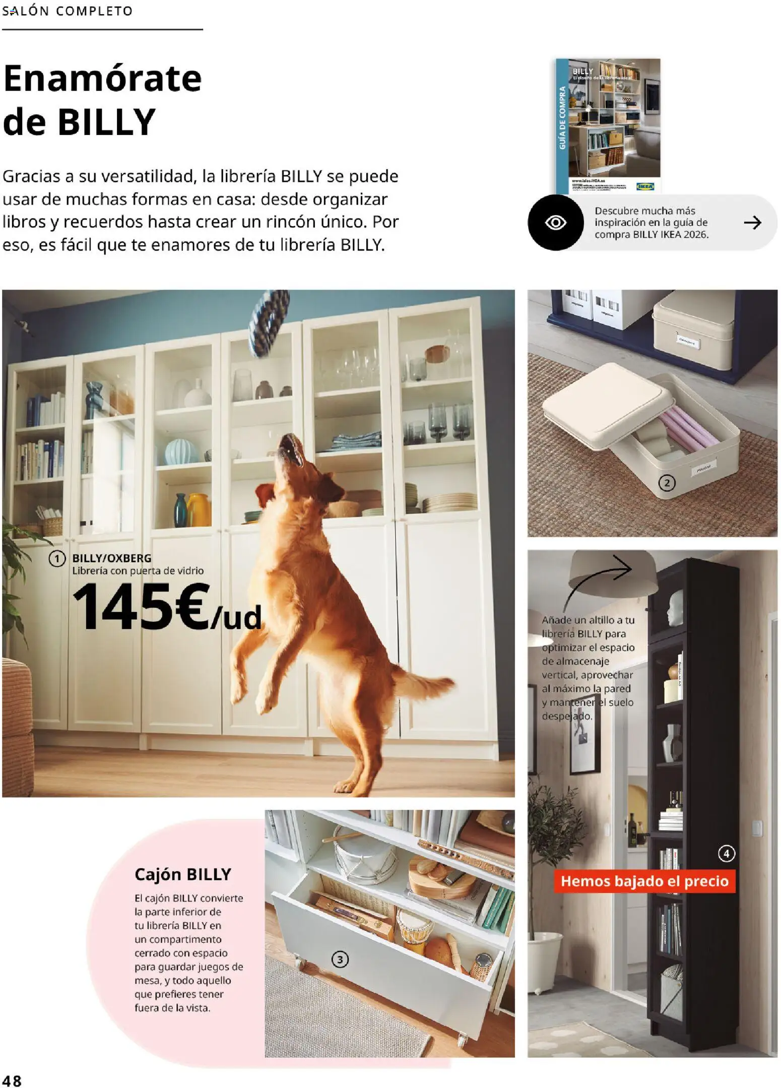 Catálogo IKEA Organización en el hogar │ válido desde el 15.01.2026 | Página: 48 | Productos: Té, Almacenaje