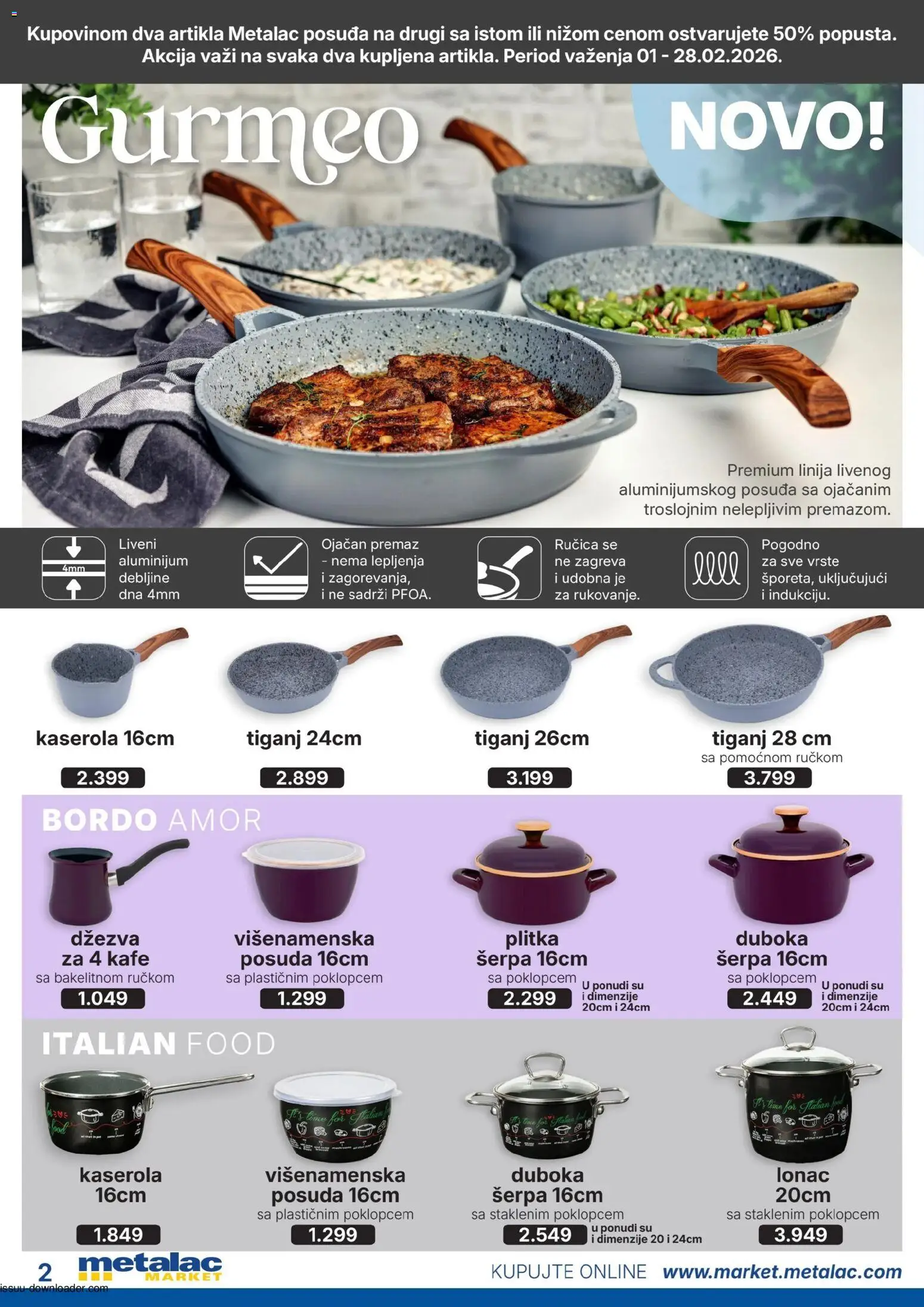 Metalac Market katalog - važi od 01.02.2026 | Strana: 2