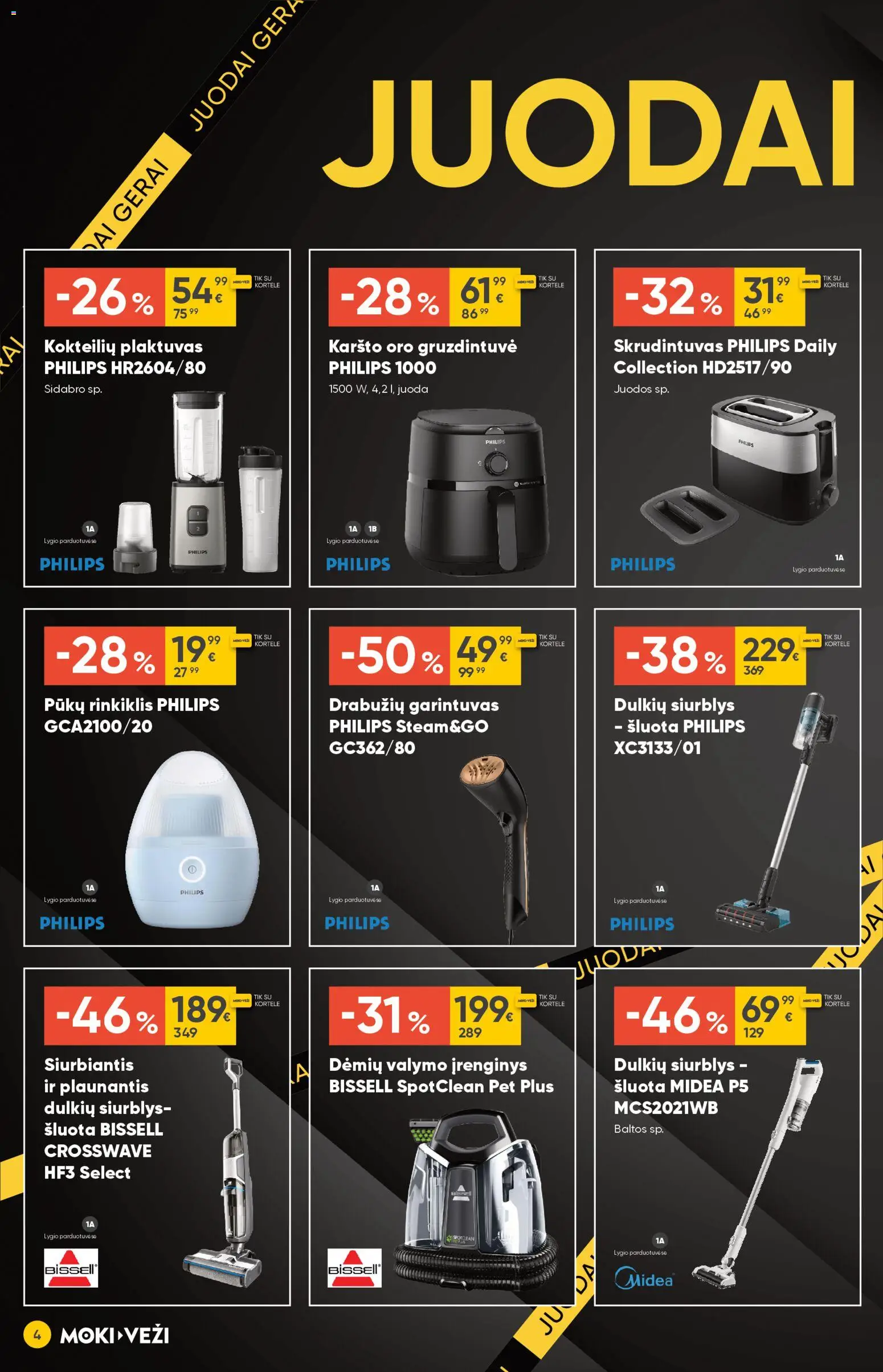 MOKI VEŽI akcijos nuo 13.11.2025 | Puslapis: 4 | Prekių: Plaktuvas