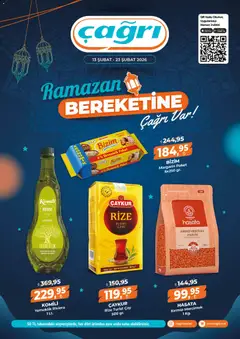 13.02.2026 tarihinden itibaren geçerli olan Çağrı Market kataloğu önizlemesi