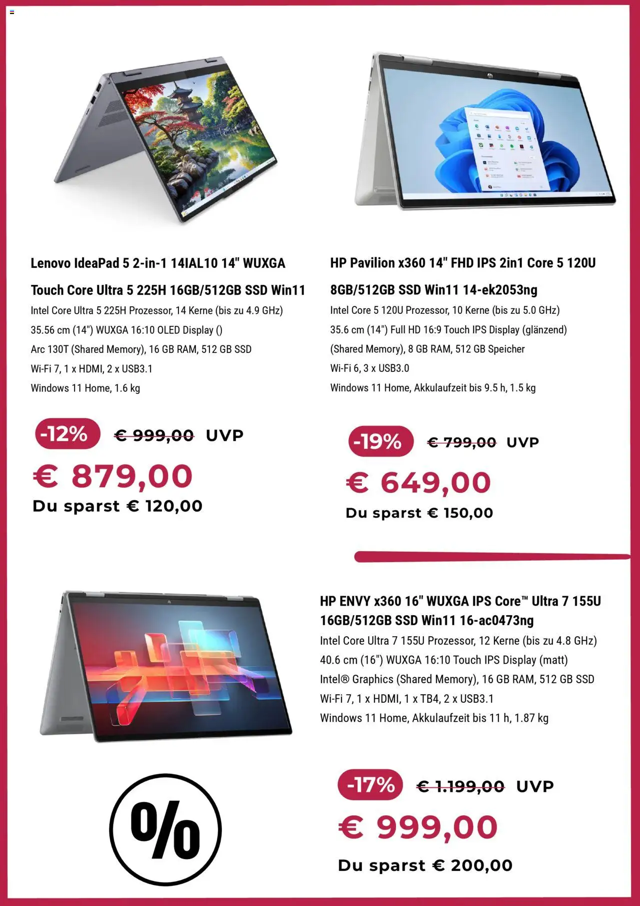 Cyberport Prospekt 	 - gültig ab dem 03.07.2025 | Seite: 3 | Produkte: Lenovo, HP