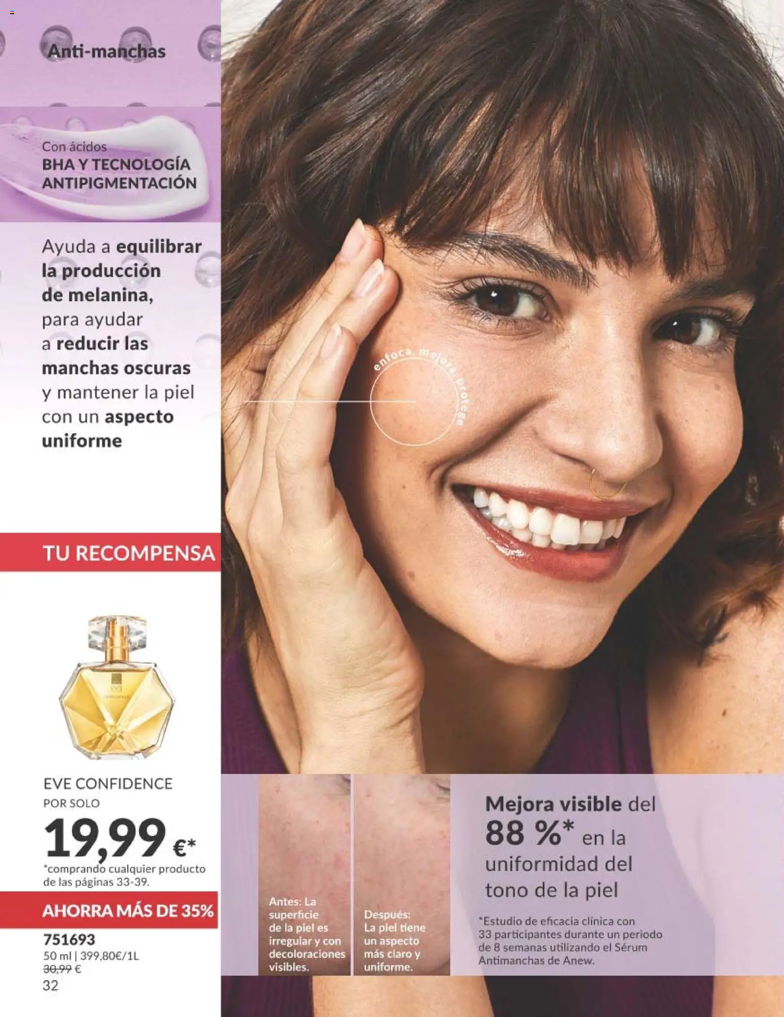 Catálogo AVON campaña 3 │ válido desde el 01.03.2026 | Página: 32 | Productos: Perfume, Sérum