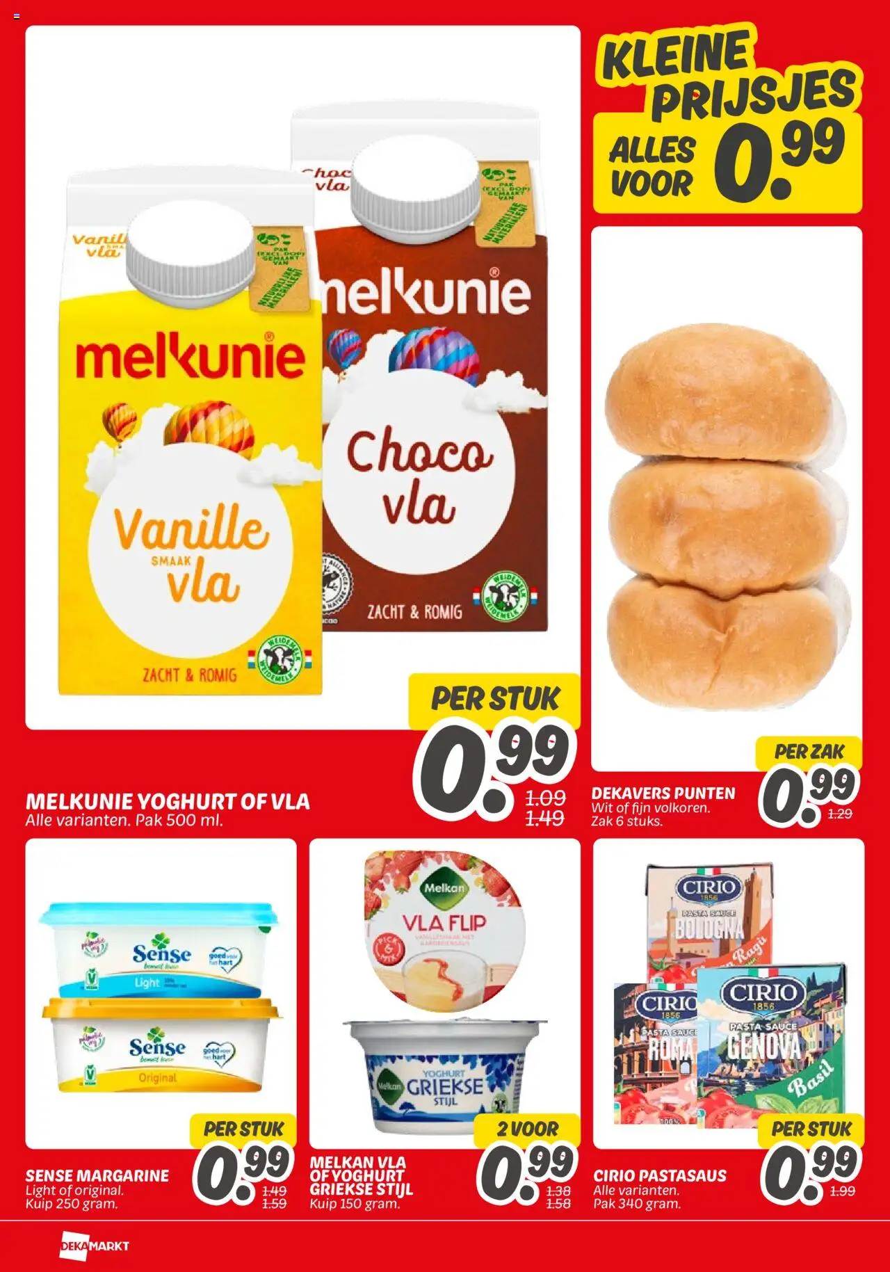  | Pagina: 2 | Producten: Yoghurt, Pasta, Zak, Pavilon