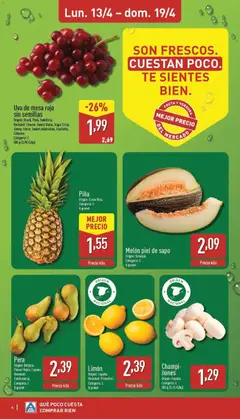 Vista previa Melón piel de sapo, Melon. Origin: Senegal. Category: I. A granel válido desde el 13.04.2026 | Página: 4