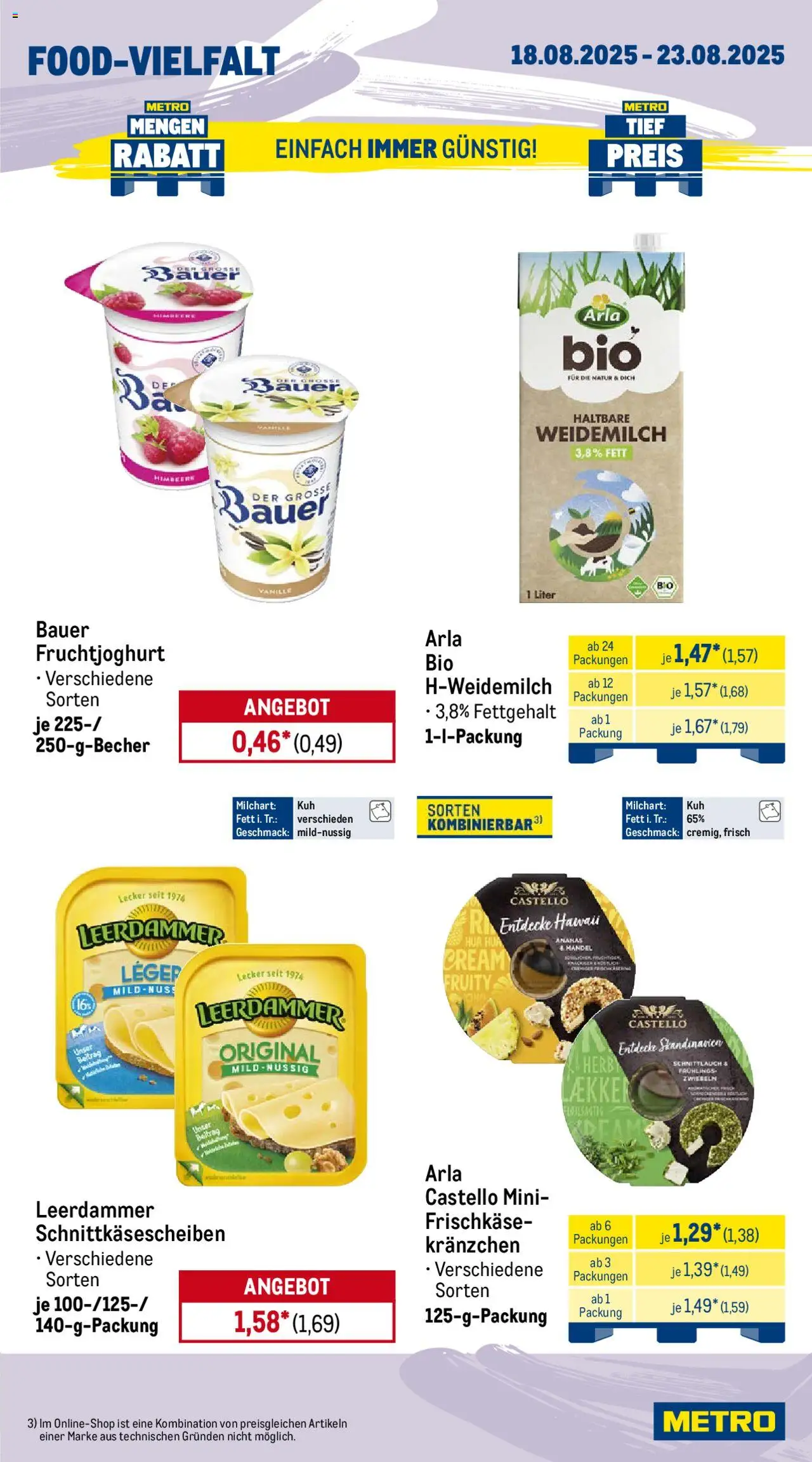 Metro Prospekt 	 - gültig ab dem 18.08.2025 | Seite: 9 | Produkte: Ananas, Leerdammer, Zwiebeln, Frischkase