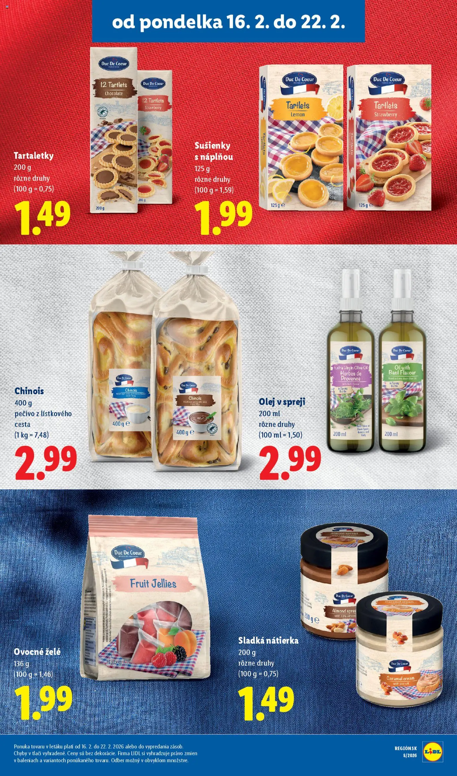 Nové Lidl akcie – leták je platný od 19.02.2026 | Strana: 56 | Produkty: Olej