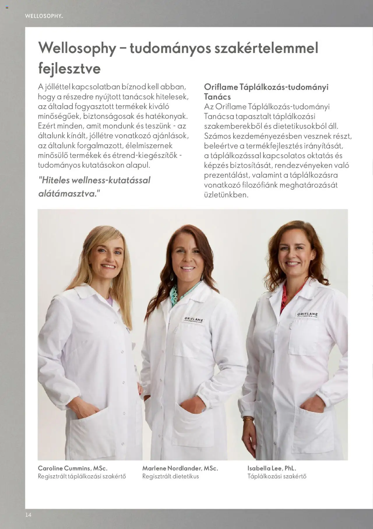 Oriflame akciós ujság - amely érvényes a következő dátumtól: 09.11.2023 | Oldal: 14