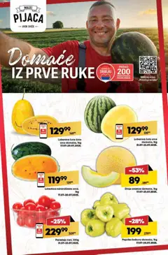 Maxi katalog - važi od 17.07.2025 | Strana: 14 | Proizvode: Ananas, Paprika, Lubenica, Paradajz