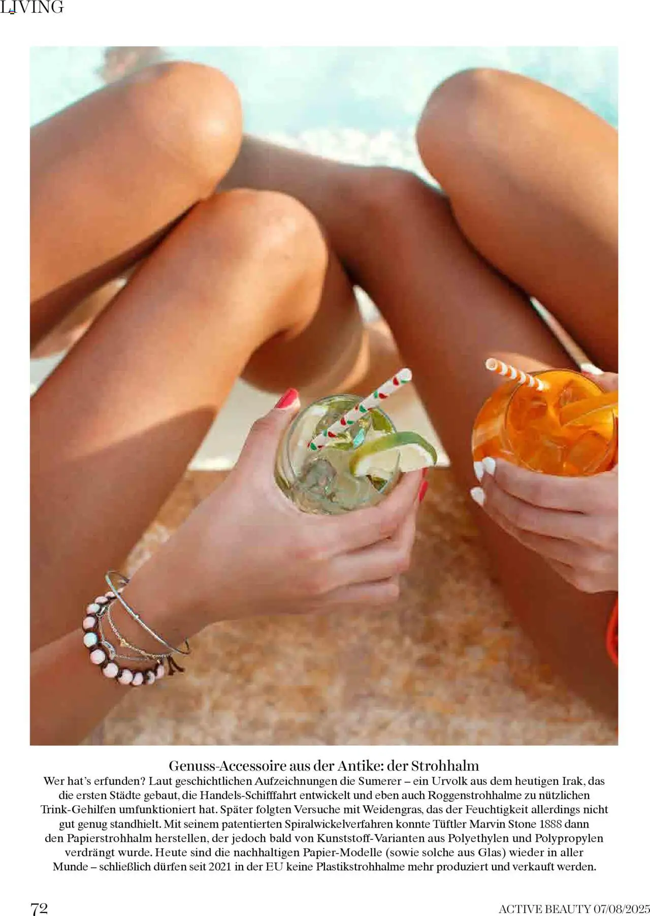 dm drogerie markt Active Beauty Magazin 07-08/2025 gültig ab 03.07.2025 | Seite: 72