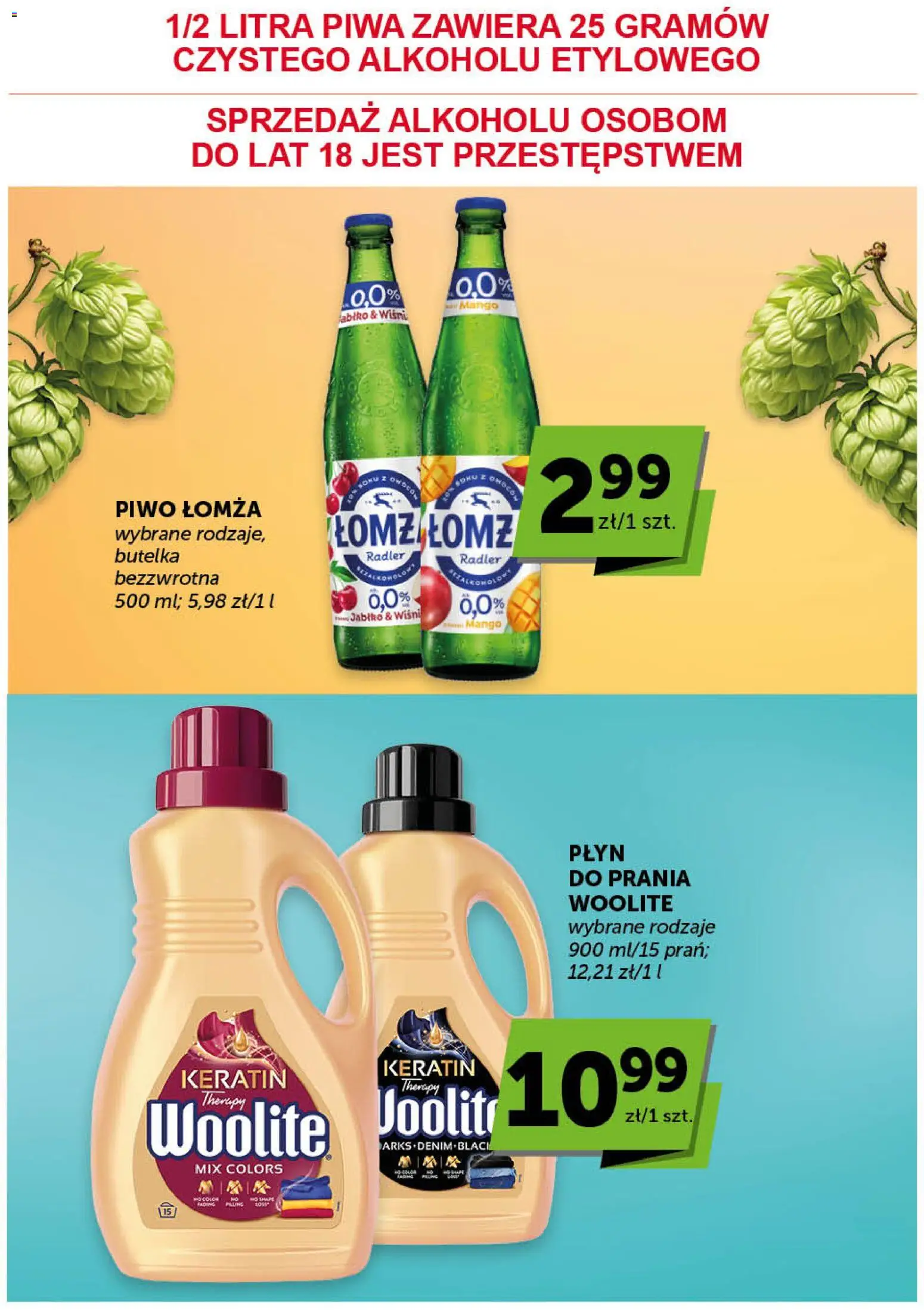 Groszek gazetka od 09.04.2026 | Strona: 29 | Produkty: Mango, Piwo