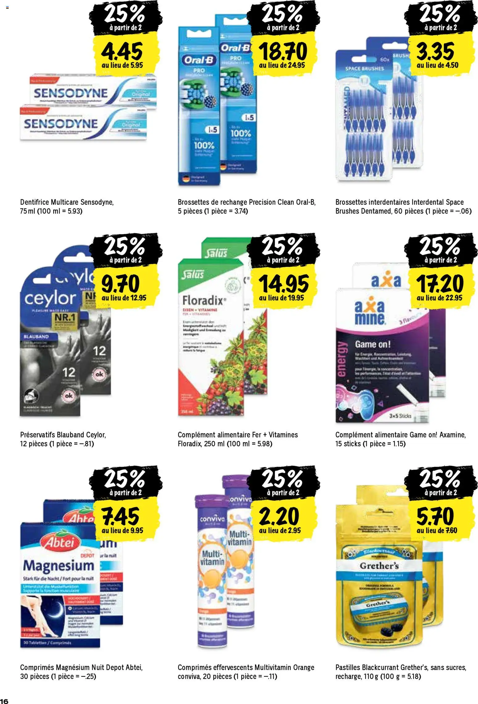 Coop - Les actions de la semaine – gültig ab 12.02.2026 | Seite: 16