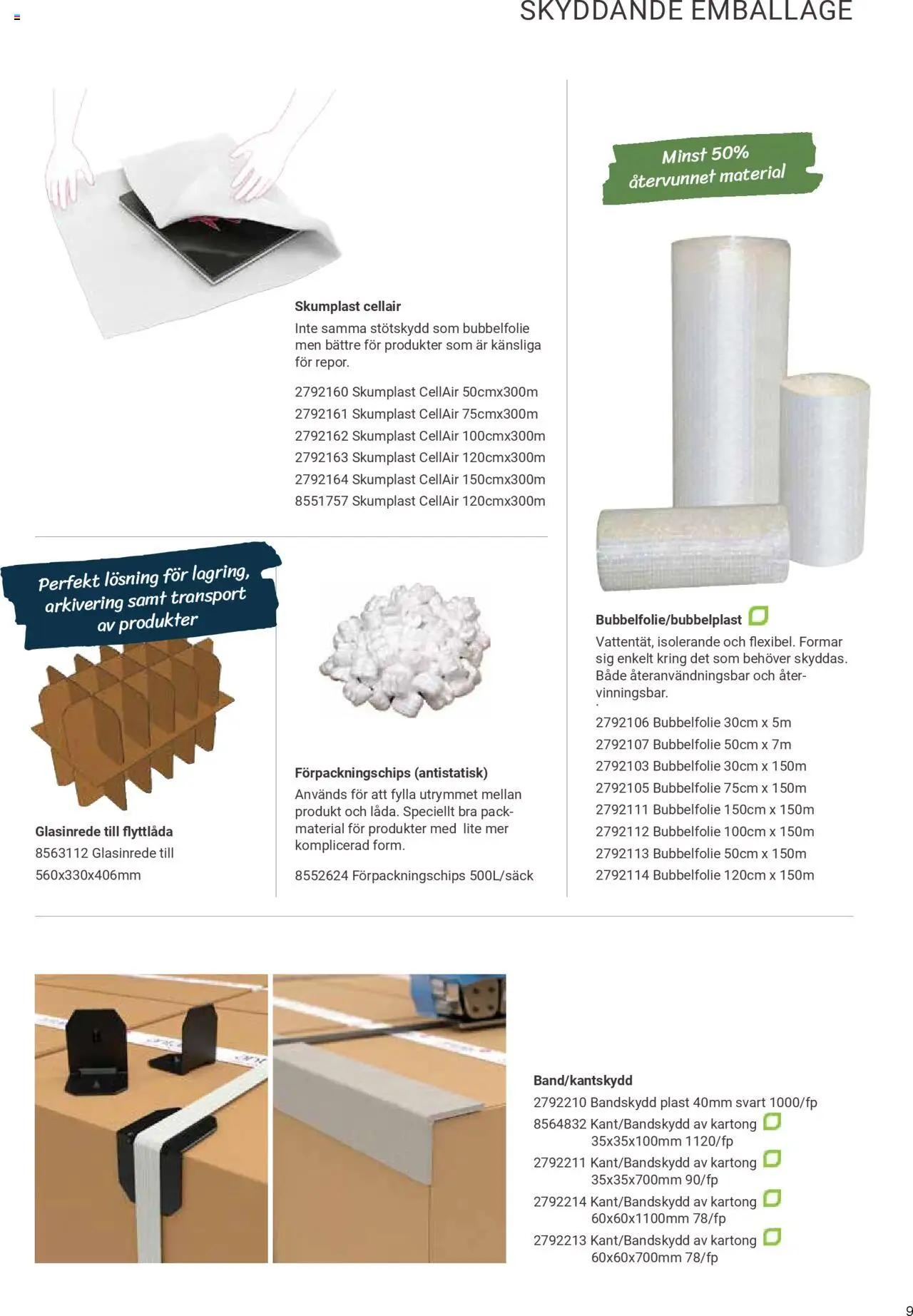 Office Depot reklamblad aktuell från 11.11.2024 | Sida: 9 | Produkter: Kartong, Flyttlåda
