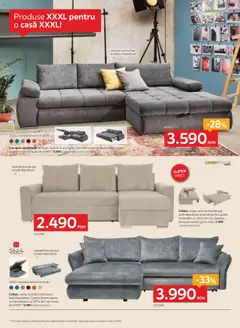 Noul catalog XXXLutz – valabil de la 01.09.2025 | Pagină: 8 | Produse: Pat, Pernă, Canapea, Colțar