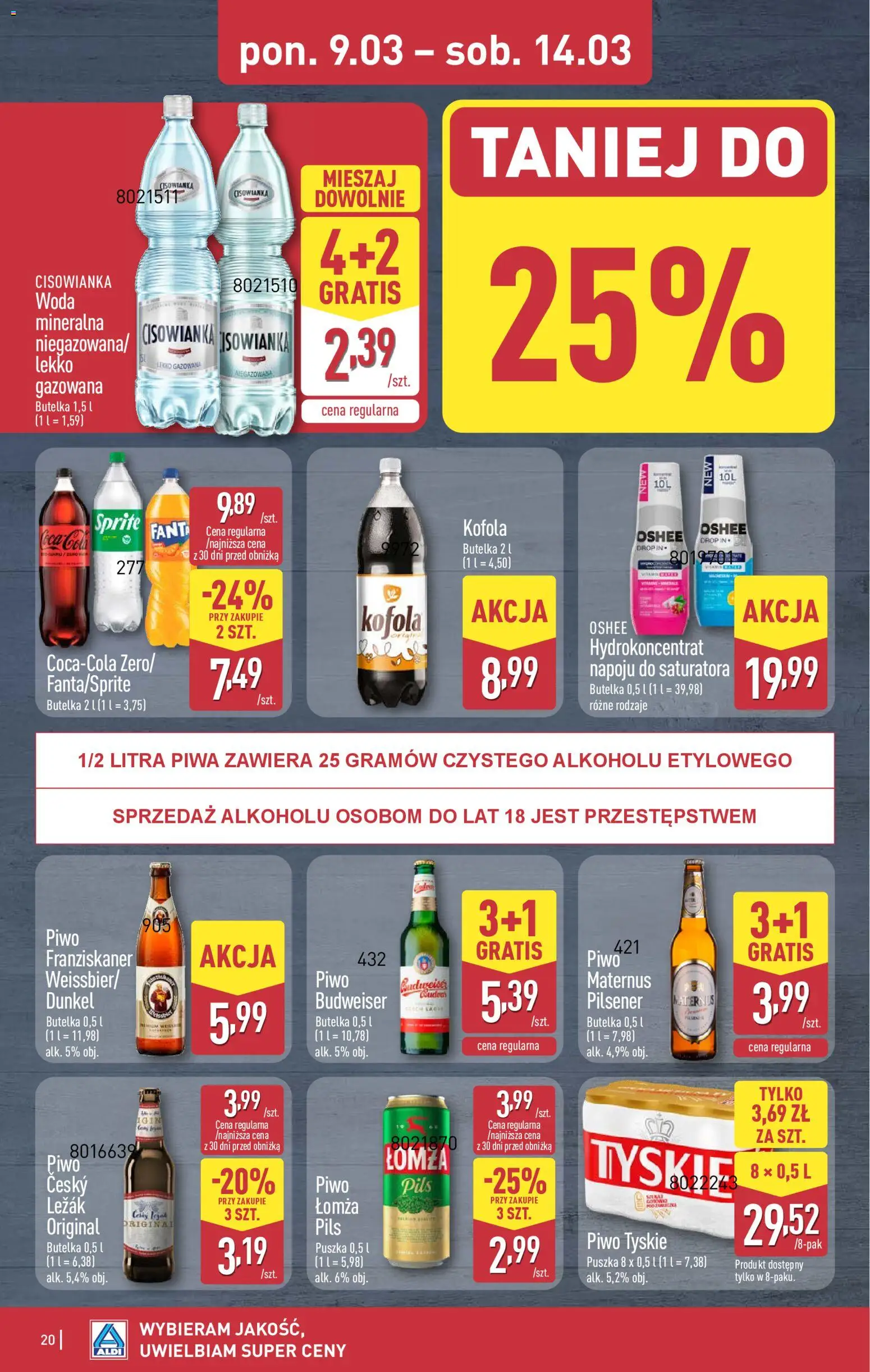 Aldi Polsko leták od 09.03.2026 | Strana: 20