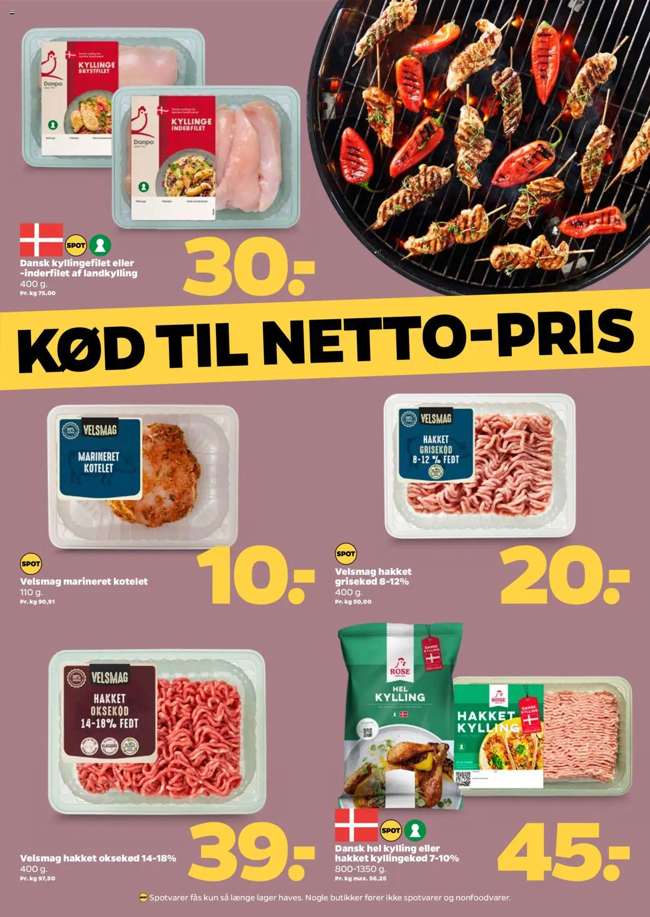 Netto Tilbudsavis gyldig fra 05.07.2025 | Side: 6 | Produkter: Kyllingekød, Oksekød