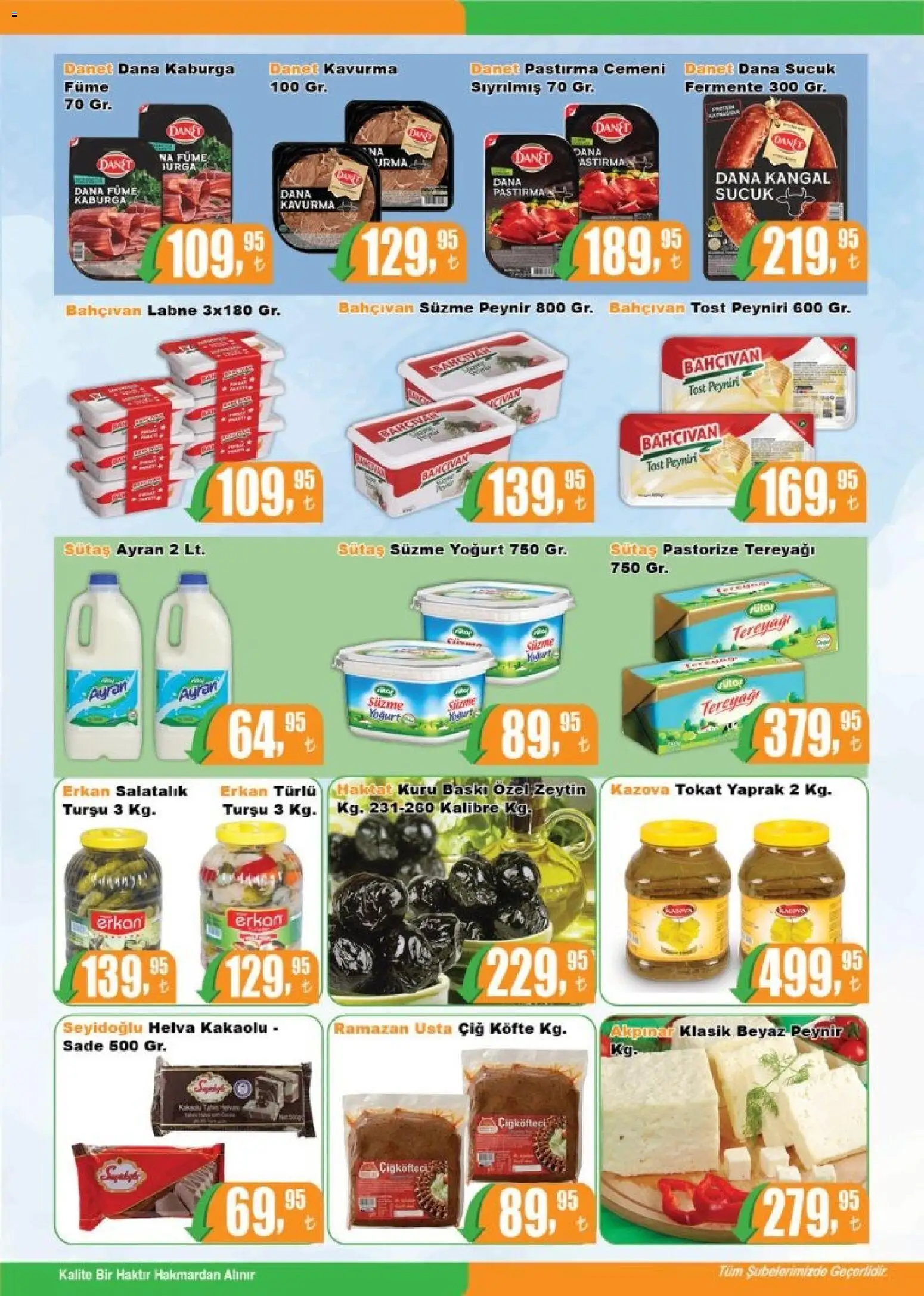Hakmar Katalog - 23.12.2025 tarihinden itibaren geçerlidir | Sayfa: 2 | Ürünler: Tereyağı, Yoğurt, Salatalık, Süzme peynir