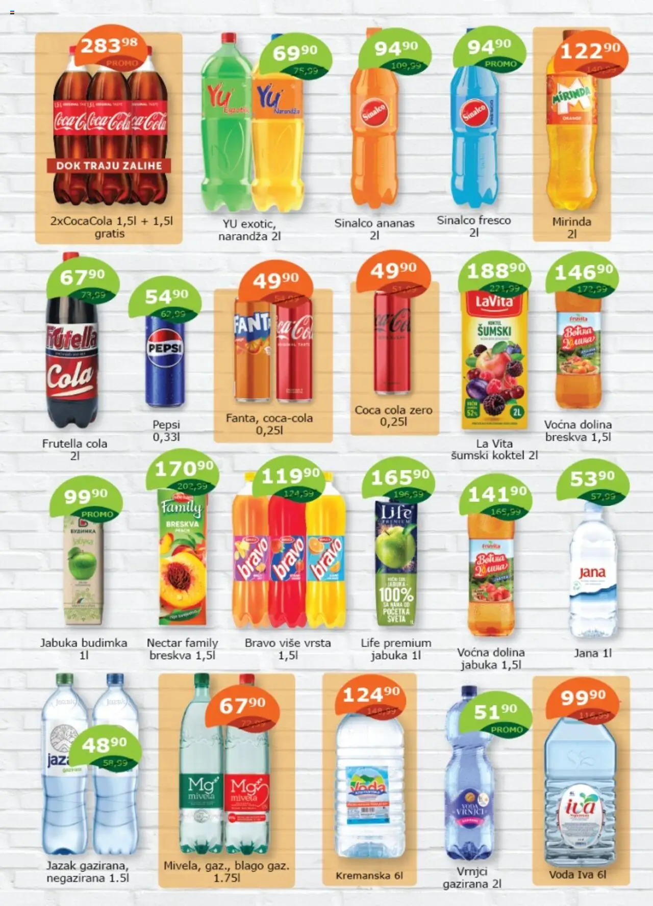 Valor katalog - važi od 16.09.2025 | Strana: 3 | Proizvode: Ananas, Fruvita, Nutella, Breskva