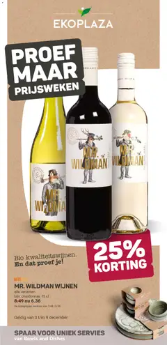 Ekoplaza - Folder week 49 - Voorbeeld van een folder van Ekoplaza, geldig van 03.12.2025