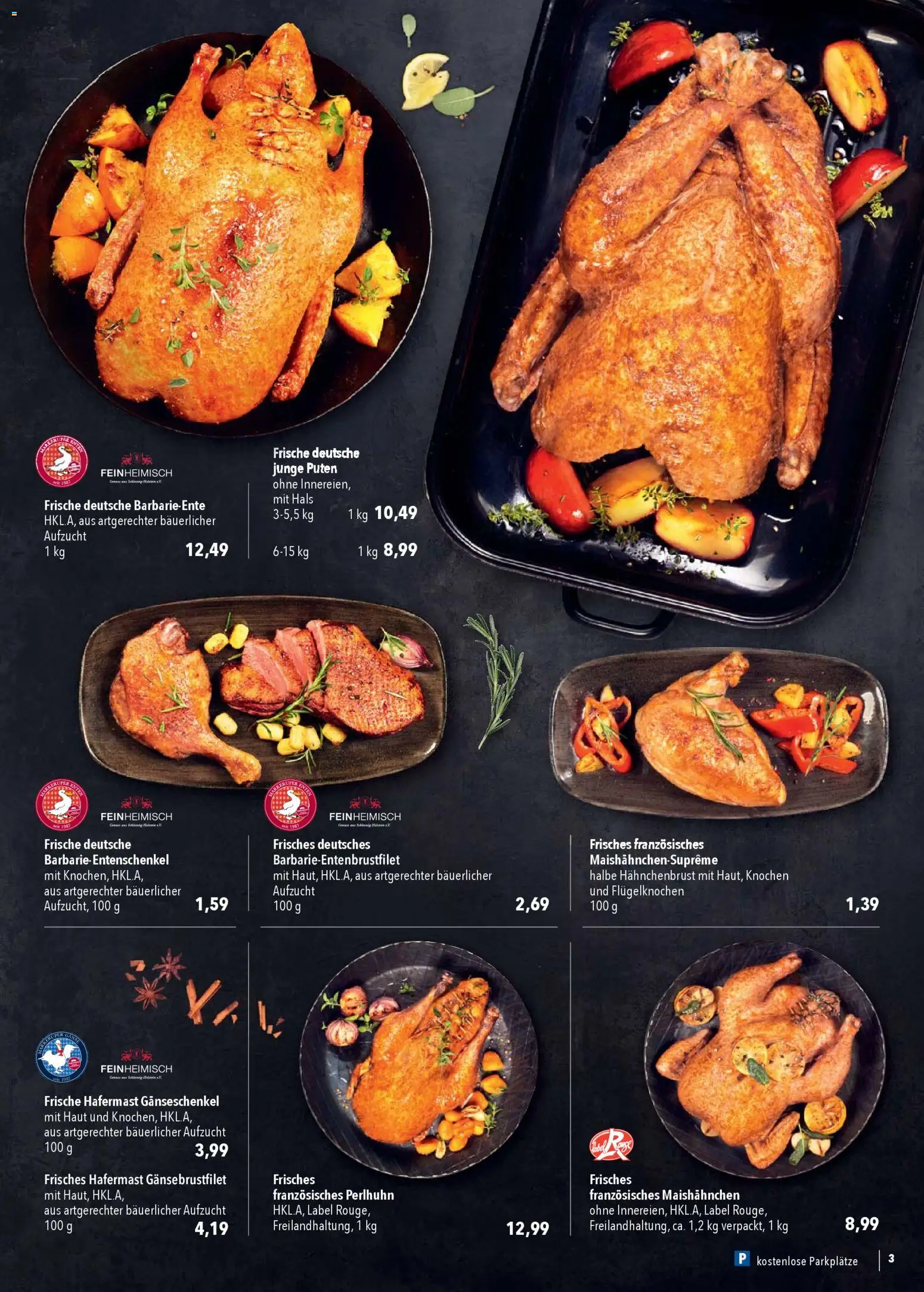 CITTI Markt Prospekt 	 – gültig ab 17.12.2025 | Seite: 3 | Produkte: Hahnchenbrust