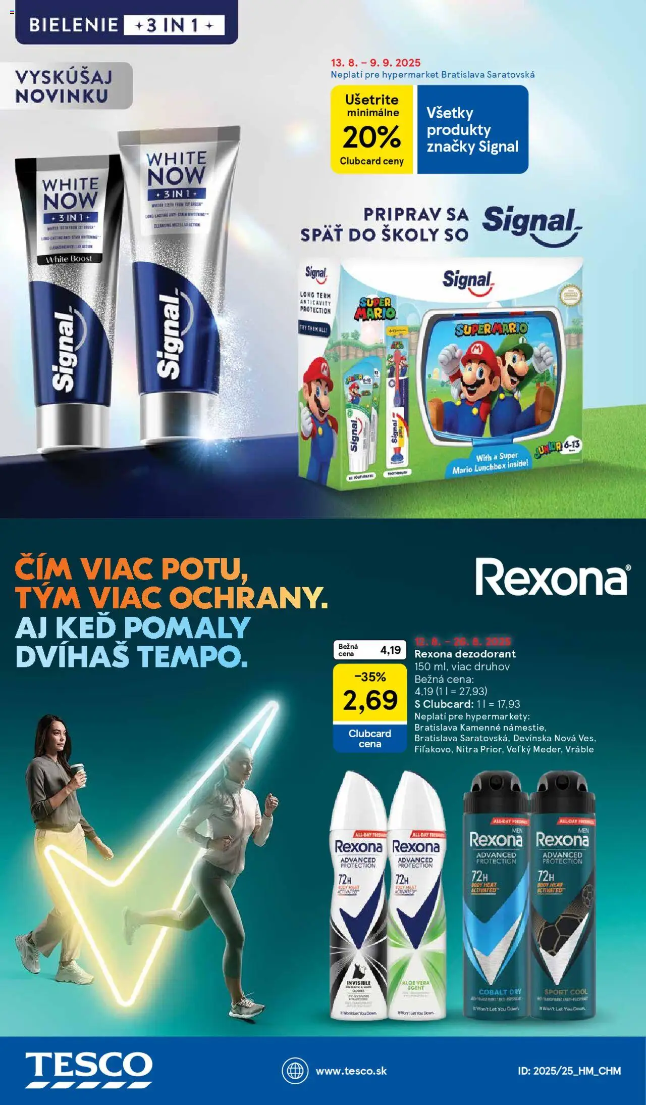 Tesco Hypermarket - leták │ platný od 13.08.2025 | Strana: 43 | Produkty: Dezodorant
