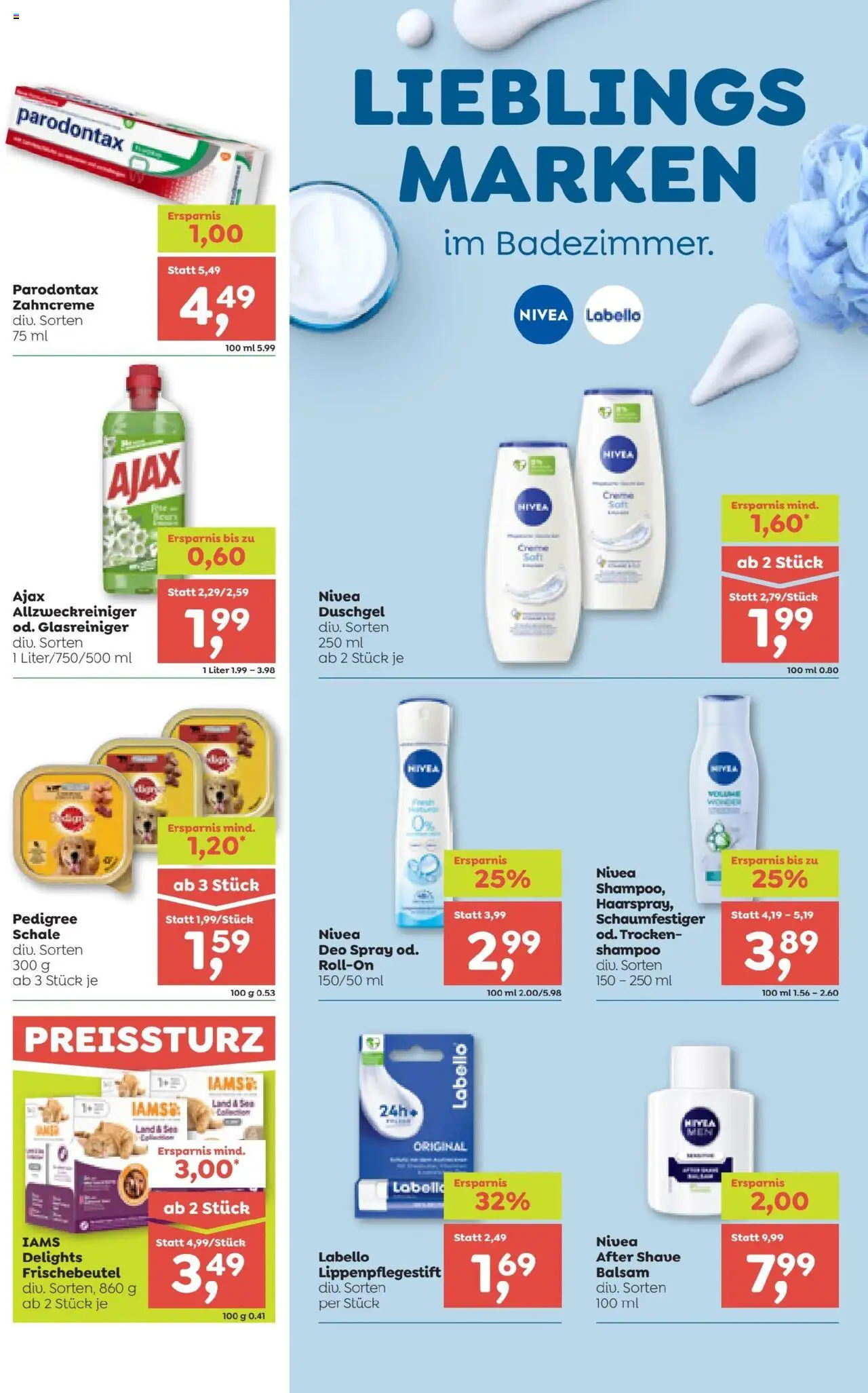 ADEG Flugblatt gültig ab 14.08.2025 | Seite: 9 | Produkte: Shampoo, Duschgel