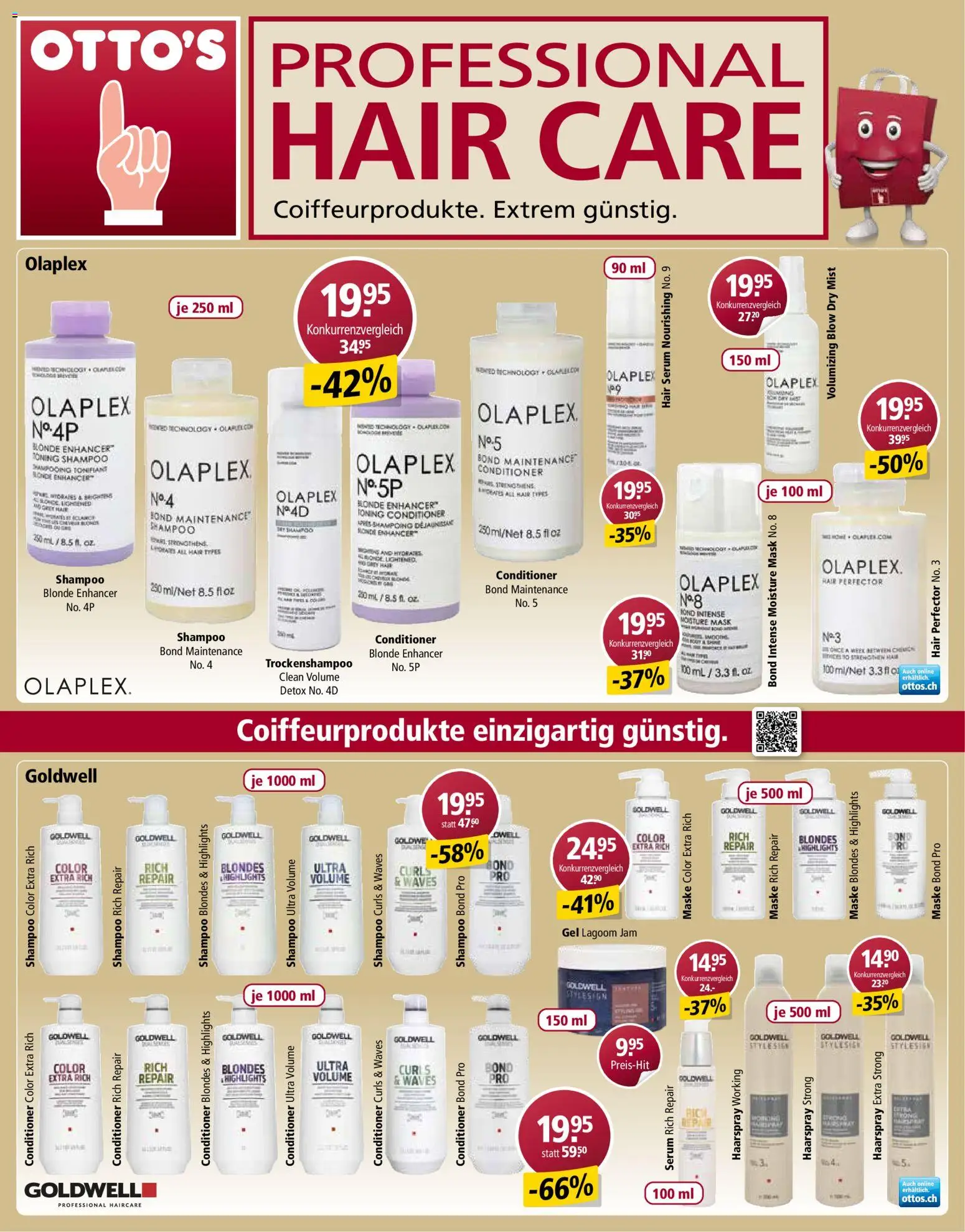 Otto's Aktionen – gültig ab 23.02.2026 | Seite: 4 | Produkte: Shampoo, Conditioner, Haarspray, Maske