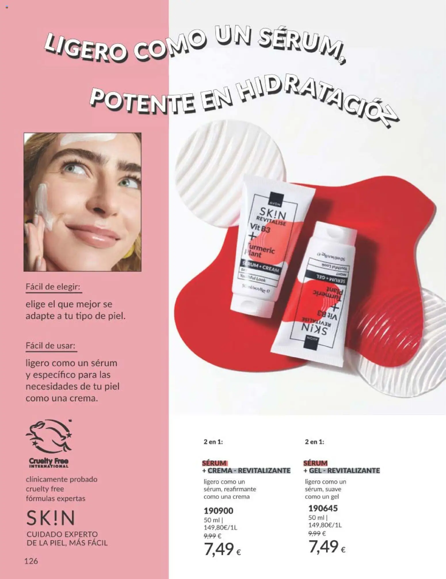 Catálogo AVON campaña 2 │ válido desde el 01.02.2026 | Página: 134 | Productos: Sérum, Crema