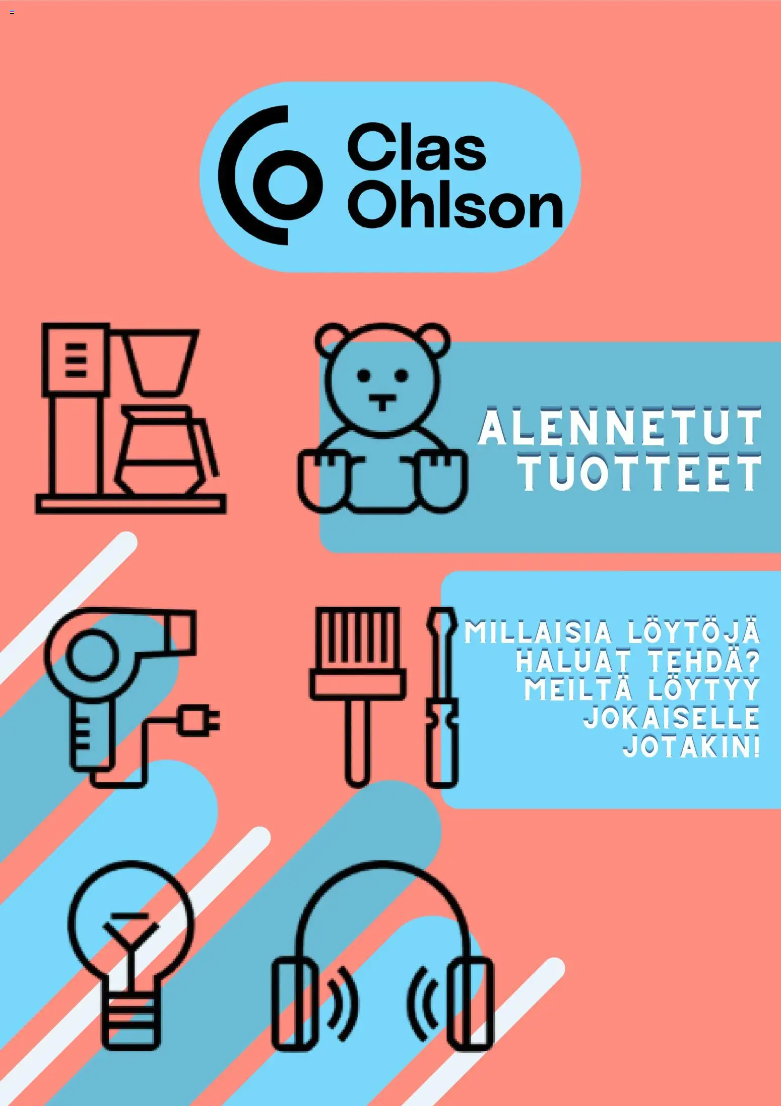 Clas Ohlson tarjoukset – voimassa 06.01.2026 alkaen | Sivu: 1