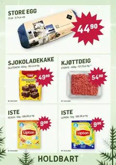 Forhåndsvisning av Holdbart kundeavis gyldig fra 03.12.2025 | Side: 6 | Produkter: Стельова плита, Egg, Kjøttdeig, Iste