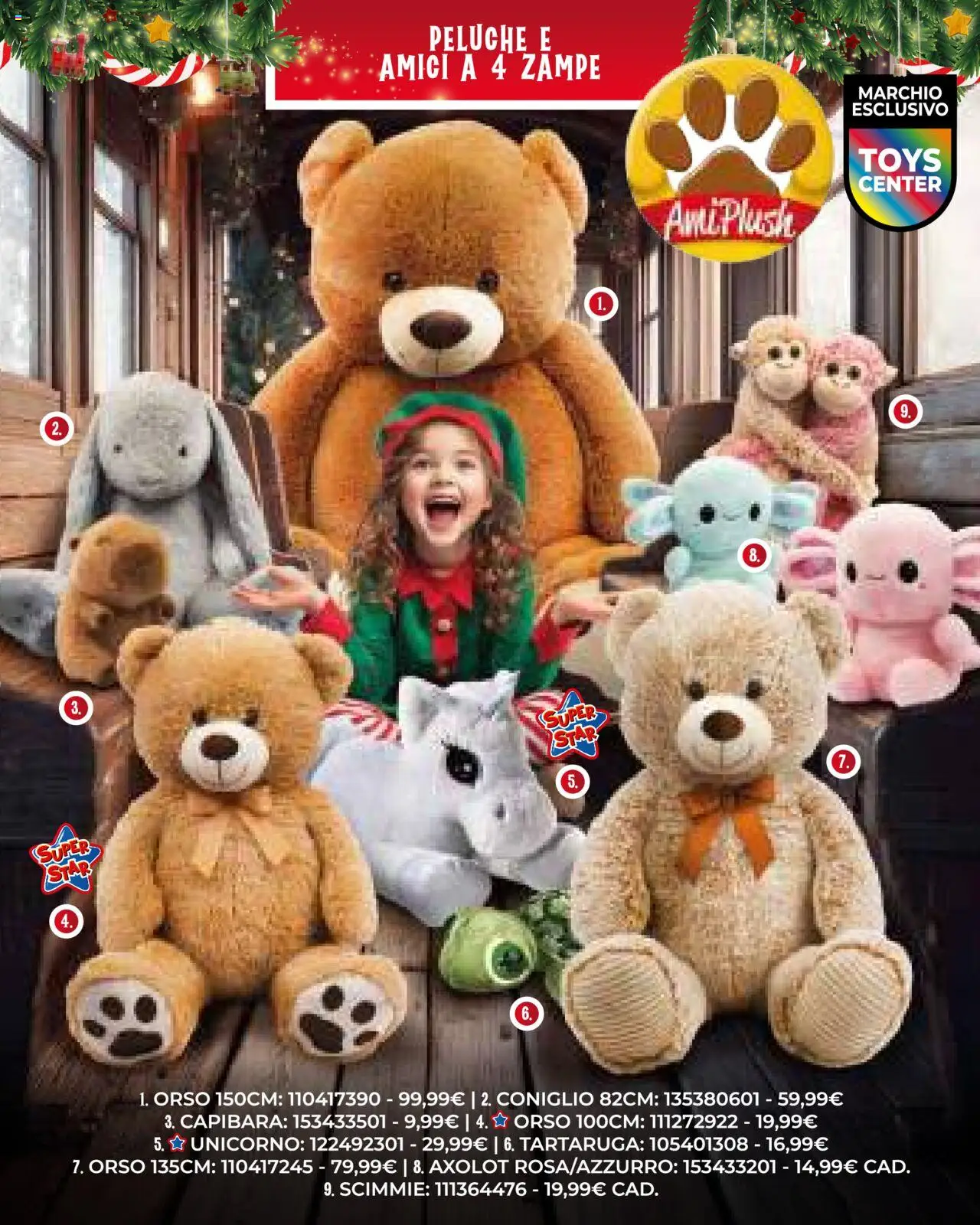 Volantino Toys Center del 17.10.2025 | Pagina: 69 | Prodotti: Peluche