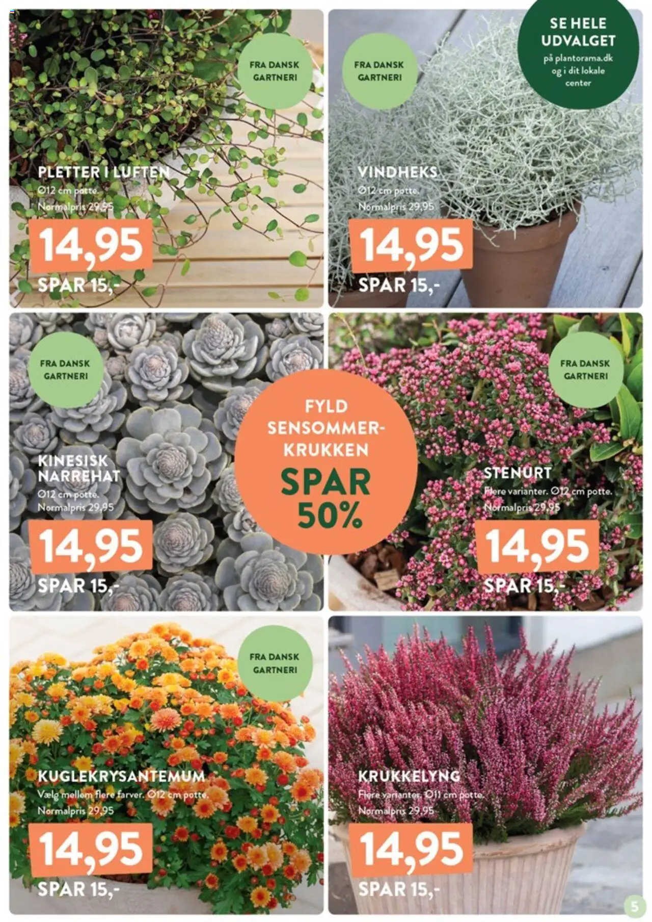 Plantorama tilbudsavis – gyldig fra 05.09.2025 | Side: 5