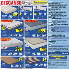 Rapimueble folleto │ válido desde el 01.07.2025 | Página: 10 | Productos: Copos, Colchon, Muebles