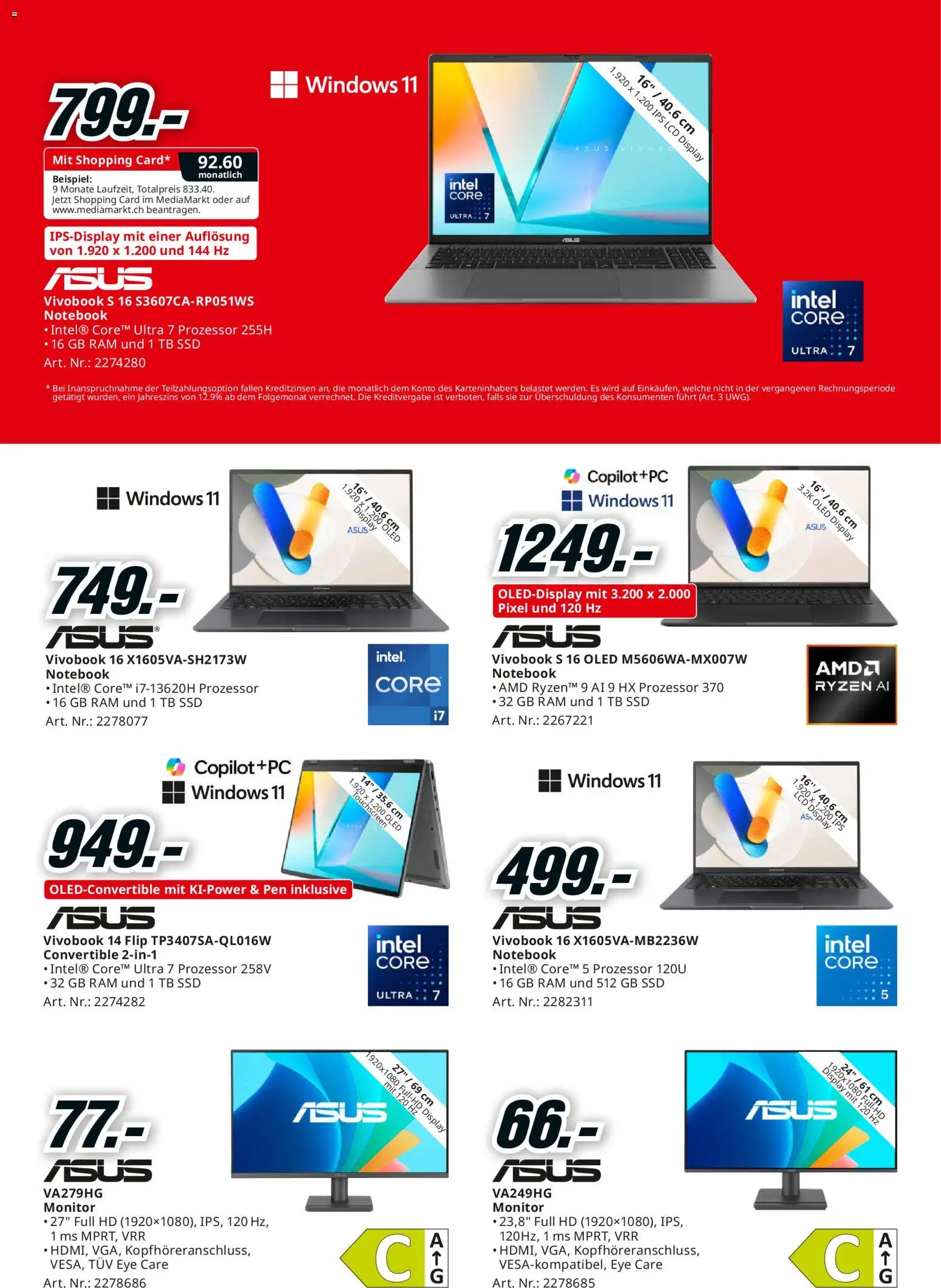 Media Markt - Black Friday – gültig ab 02.11.2025 | Seite: 12 | Produkte: Notebook, Monitor