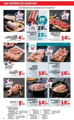 U Express - Prévisualisation de U Express catalogue valide à partir de 10.02.2026 | Page: 8 | Produits: Agneau, Volaille, Collier, Viande bovine